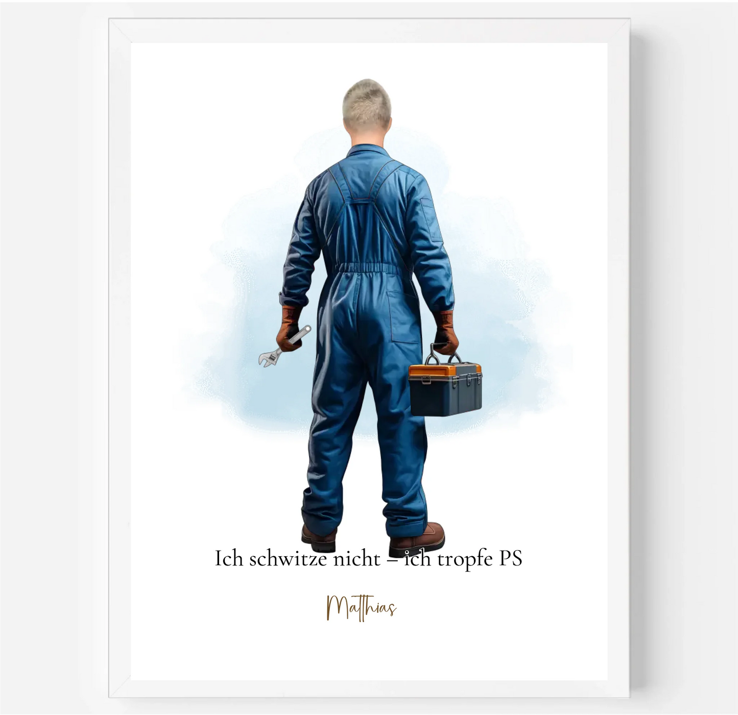 KFZ-Mechaniker (Mann & Frau) Poster
