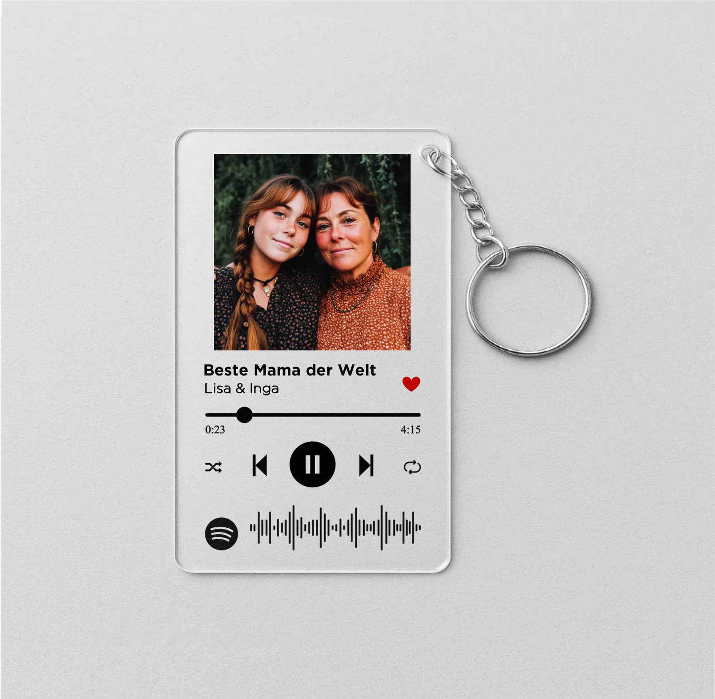 Schlüsselanhänger acryl