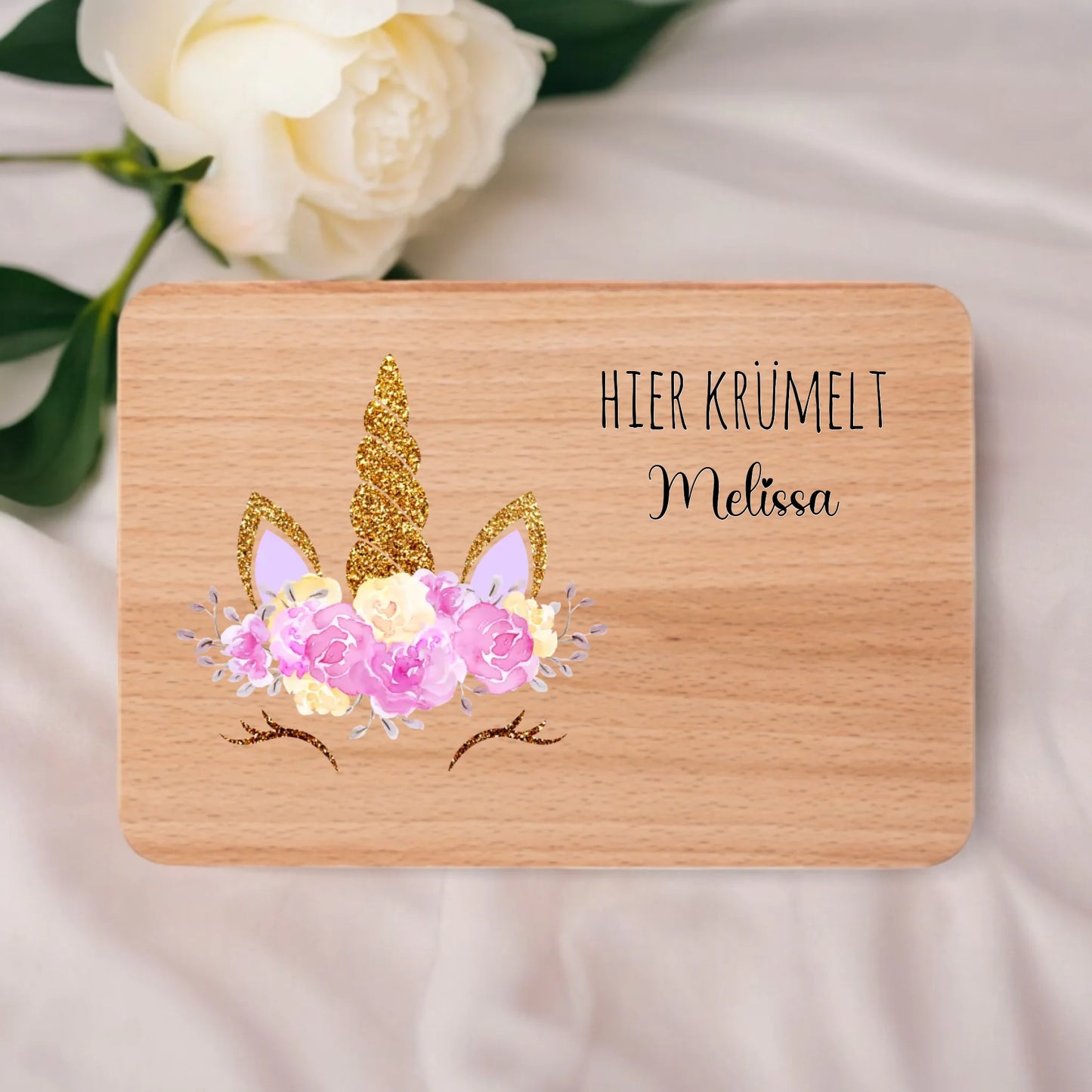 Frühstücksbrett - Einhorn