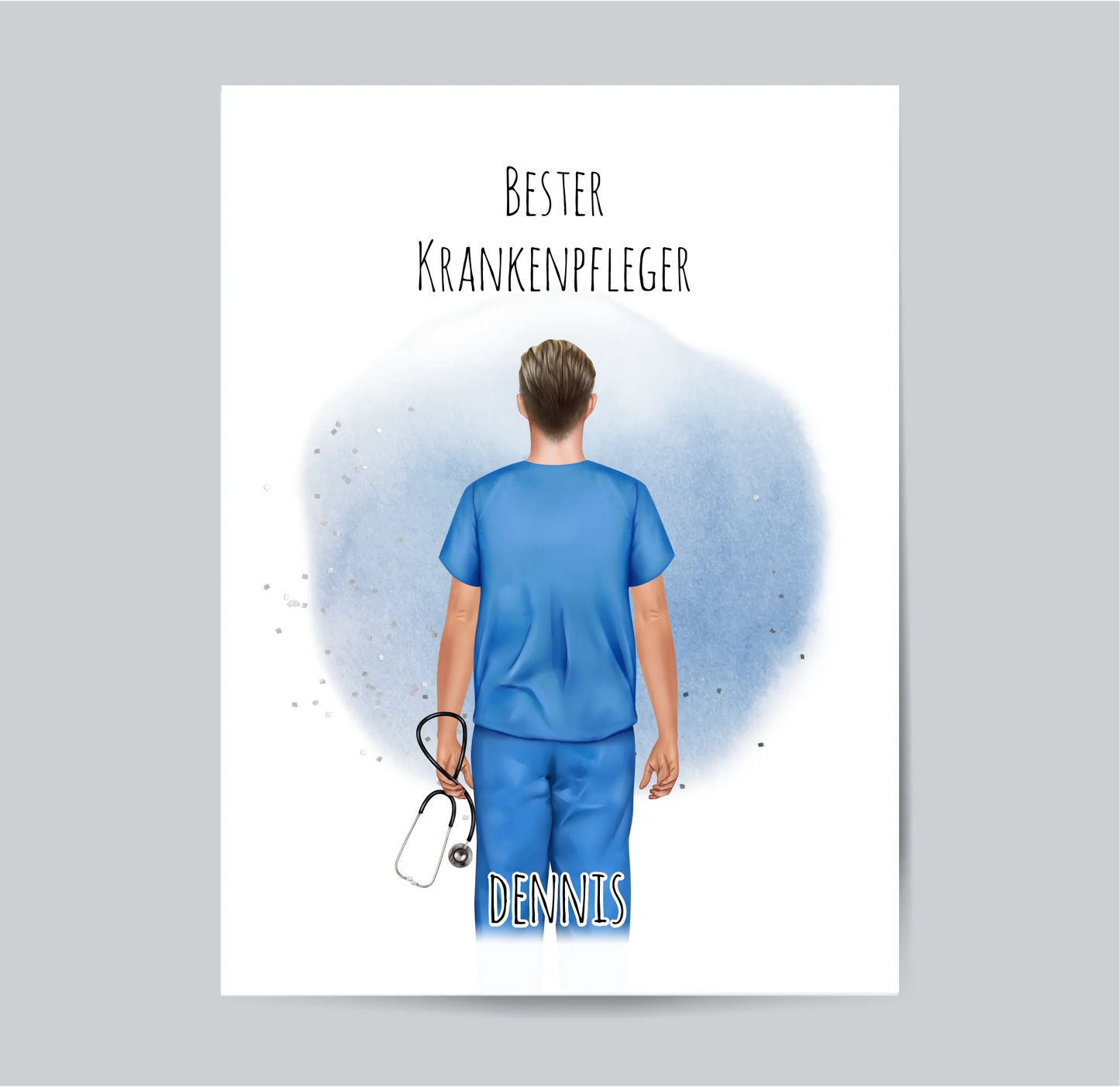 Krankenpfleger Geschenk Poster