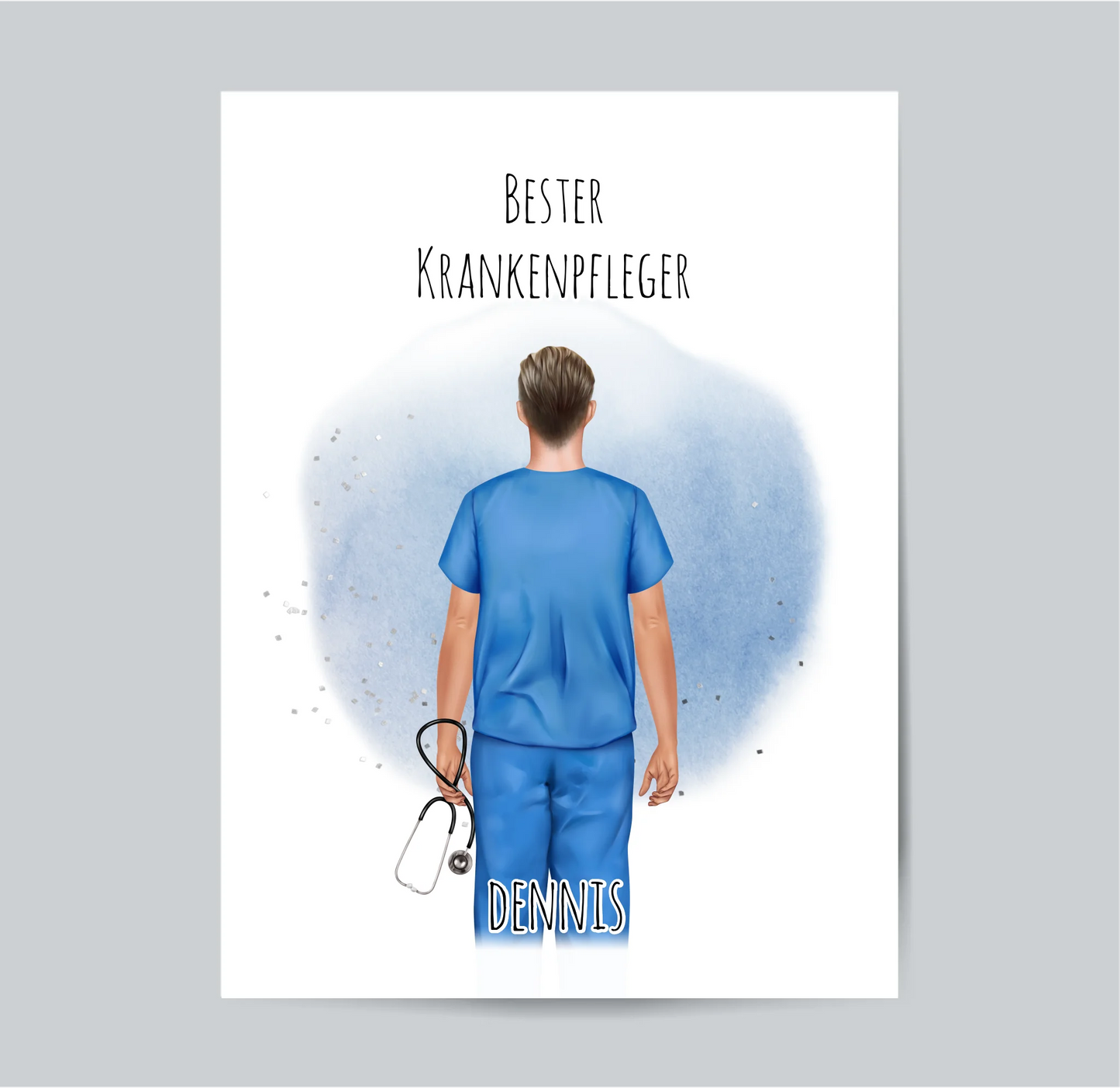 Krankenpfleger Geschenk Poster