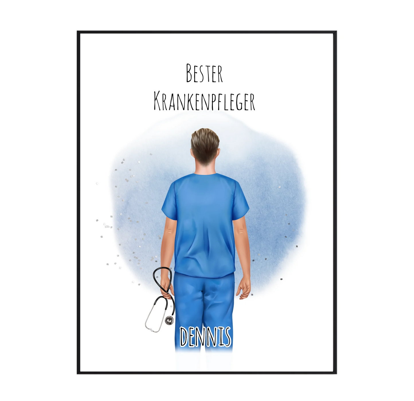 Krankenpfleger Geschenk Poster