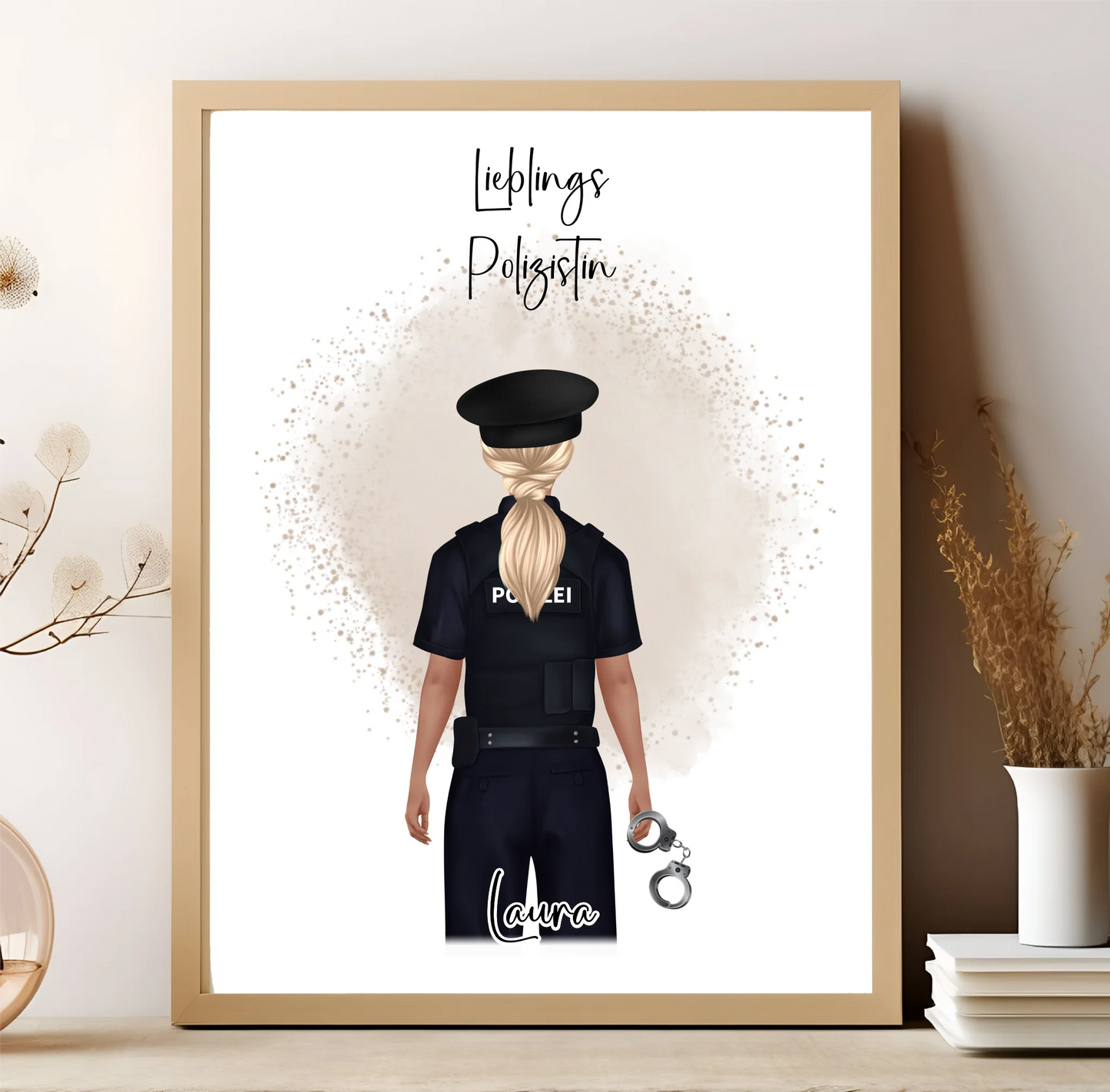 Polizei Geschenk Poster