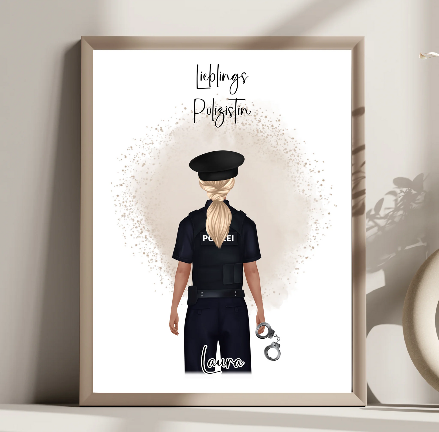 Polizei Geschenk Poster