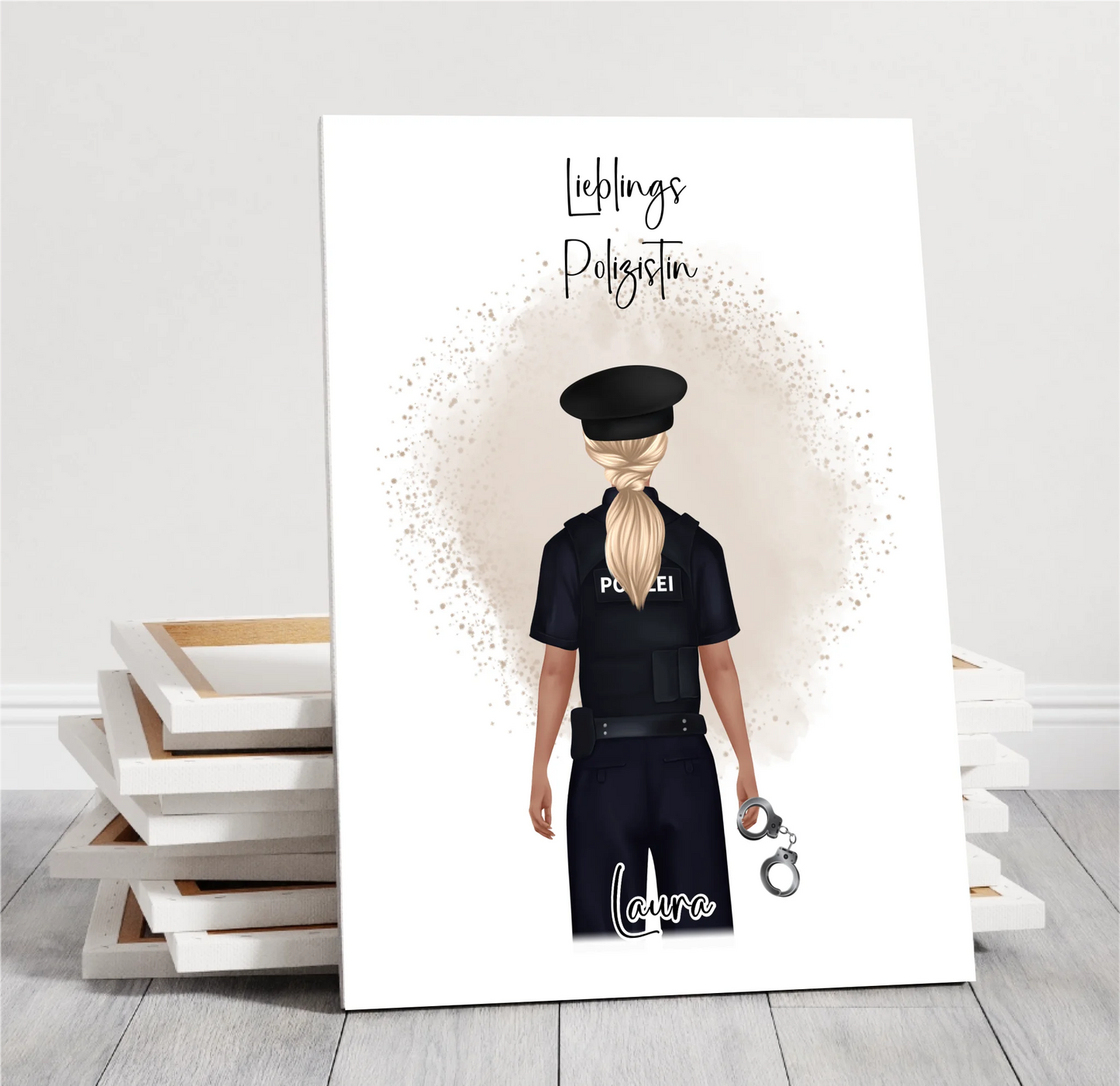 Polizei Geschenk Poster