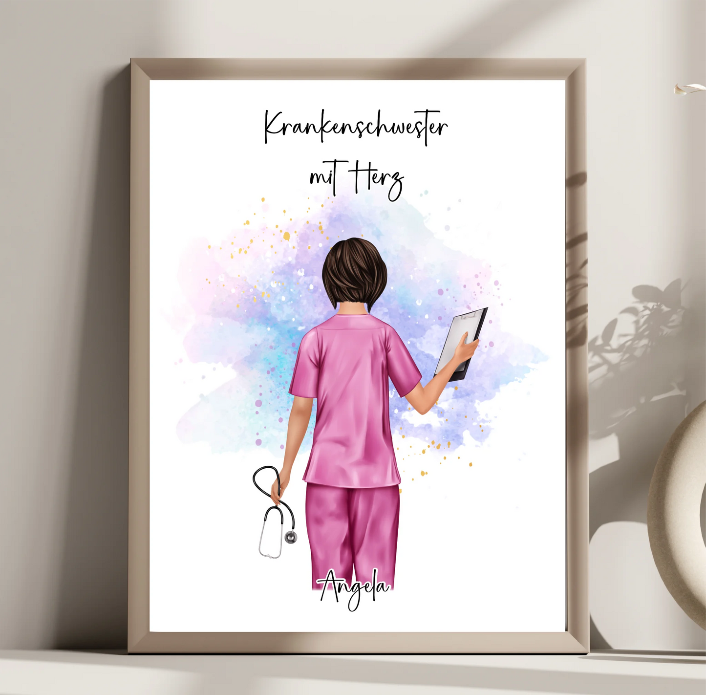 Krankenschwester Poster Personalisiert