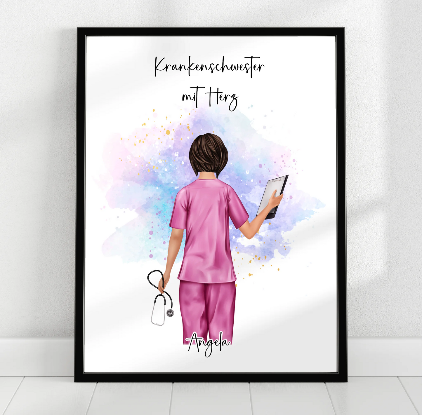 Krankenschwester Poster Personalisiert