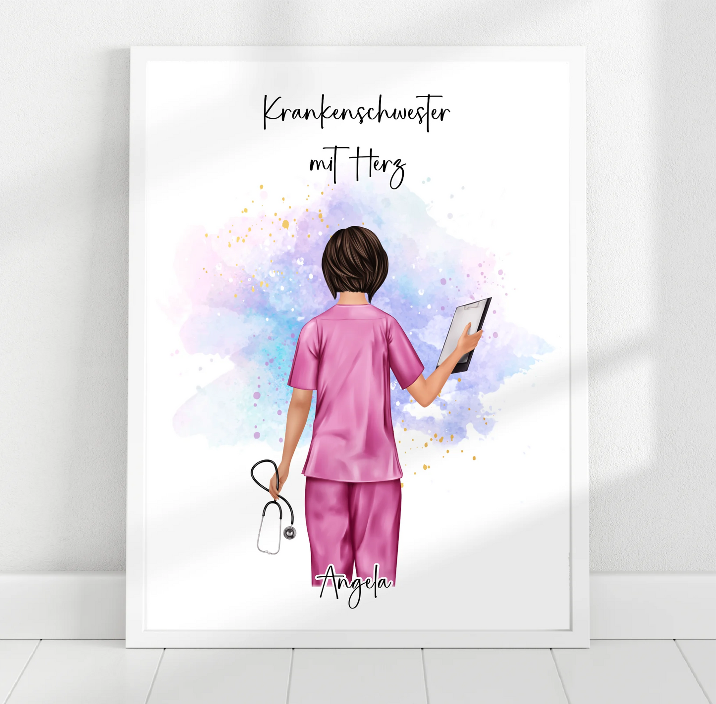 Krankenschwester Poster Personalisiert