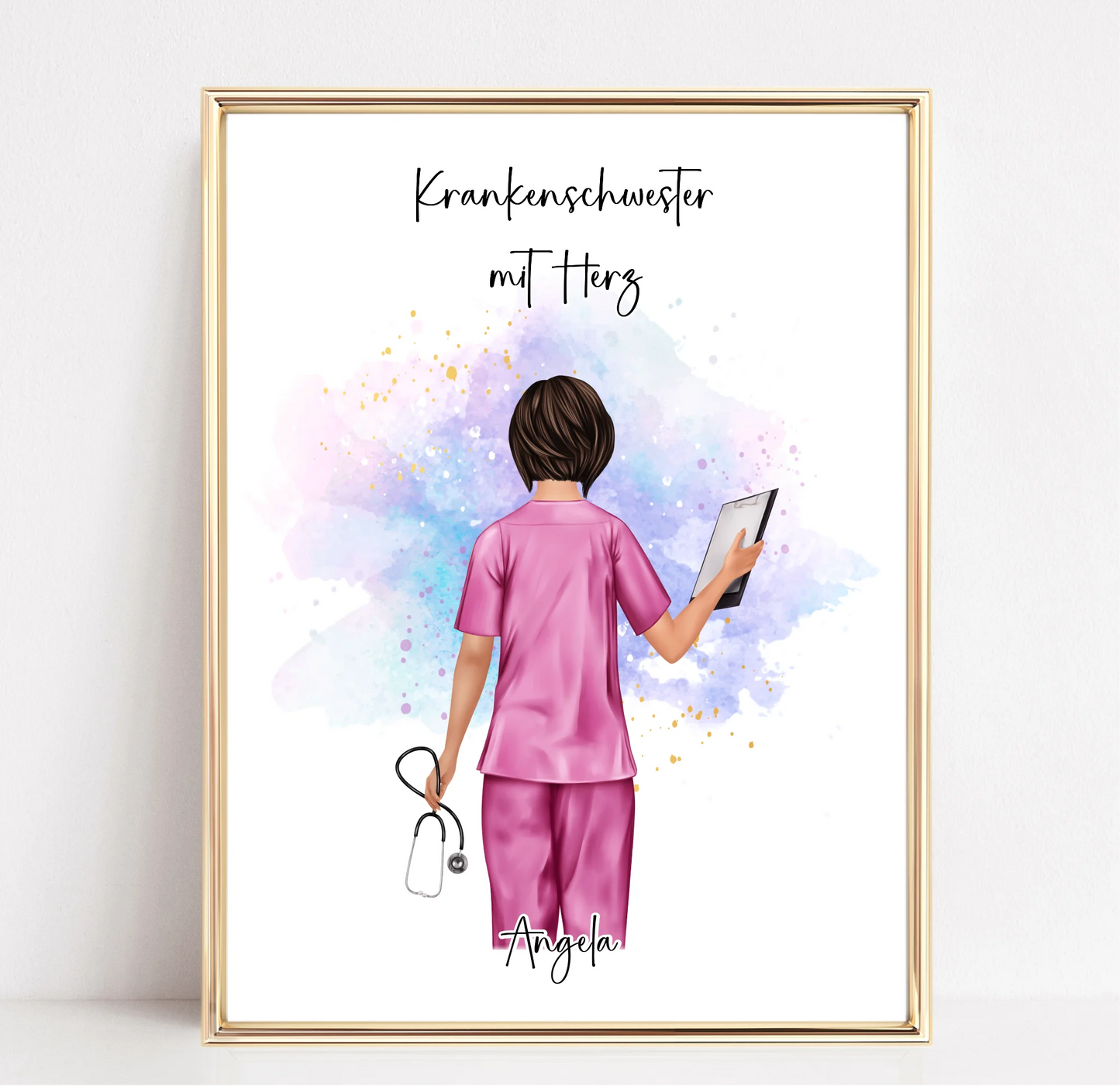 Krankenschwester Poster Personalisiert