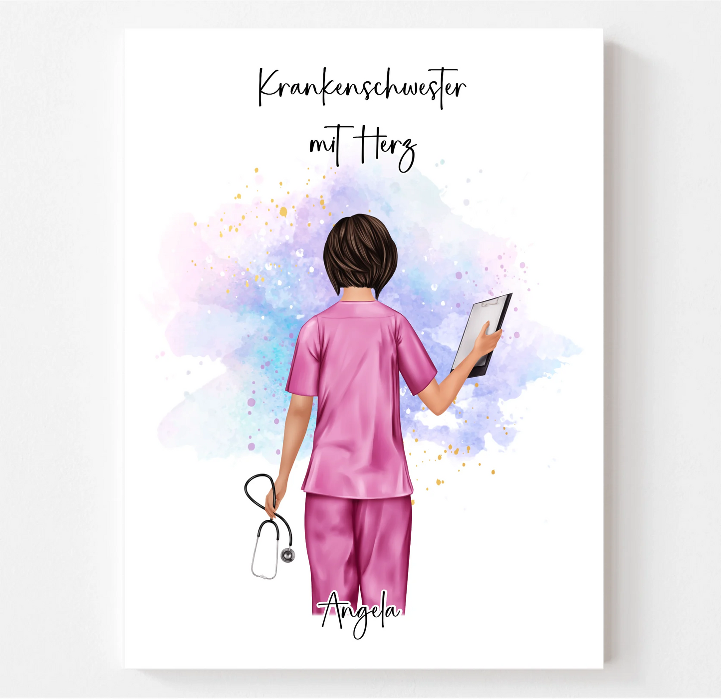 Krankenschwester Poster Personalisiert