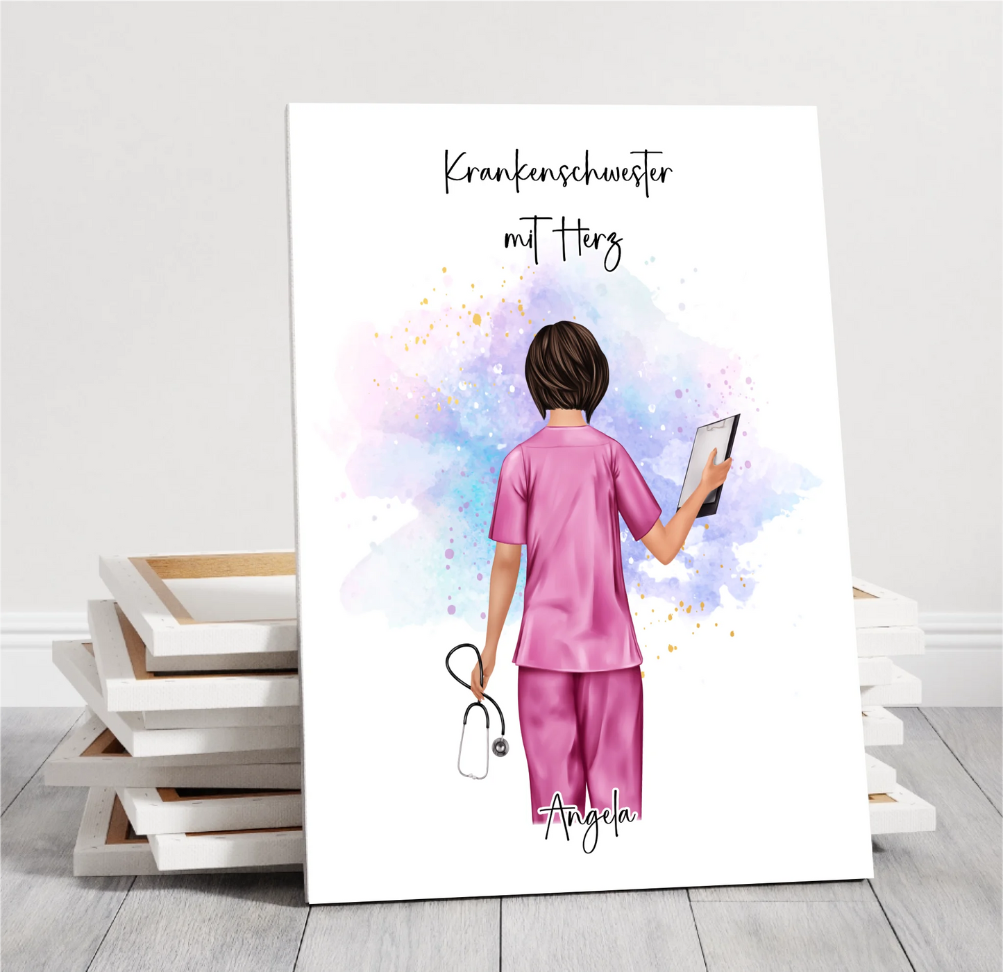 Krankenschwester Poster Personalisiert