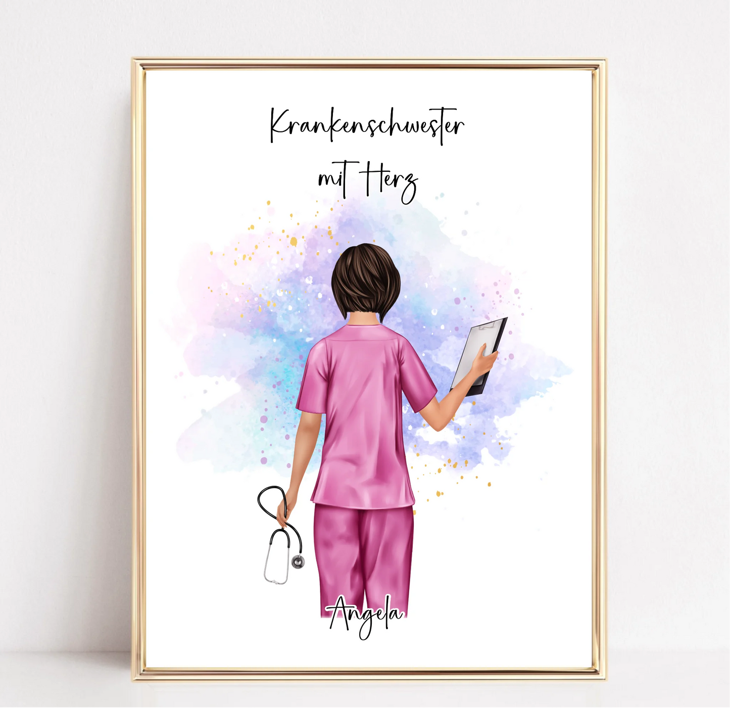 Krankenschwester Poster Personalisiert