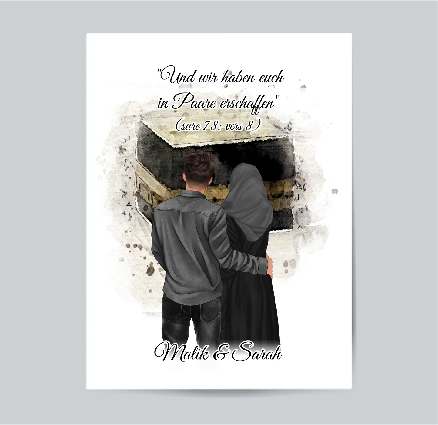 Muslim Paar Poster