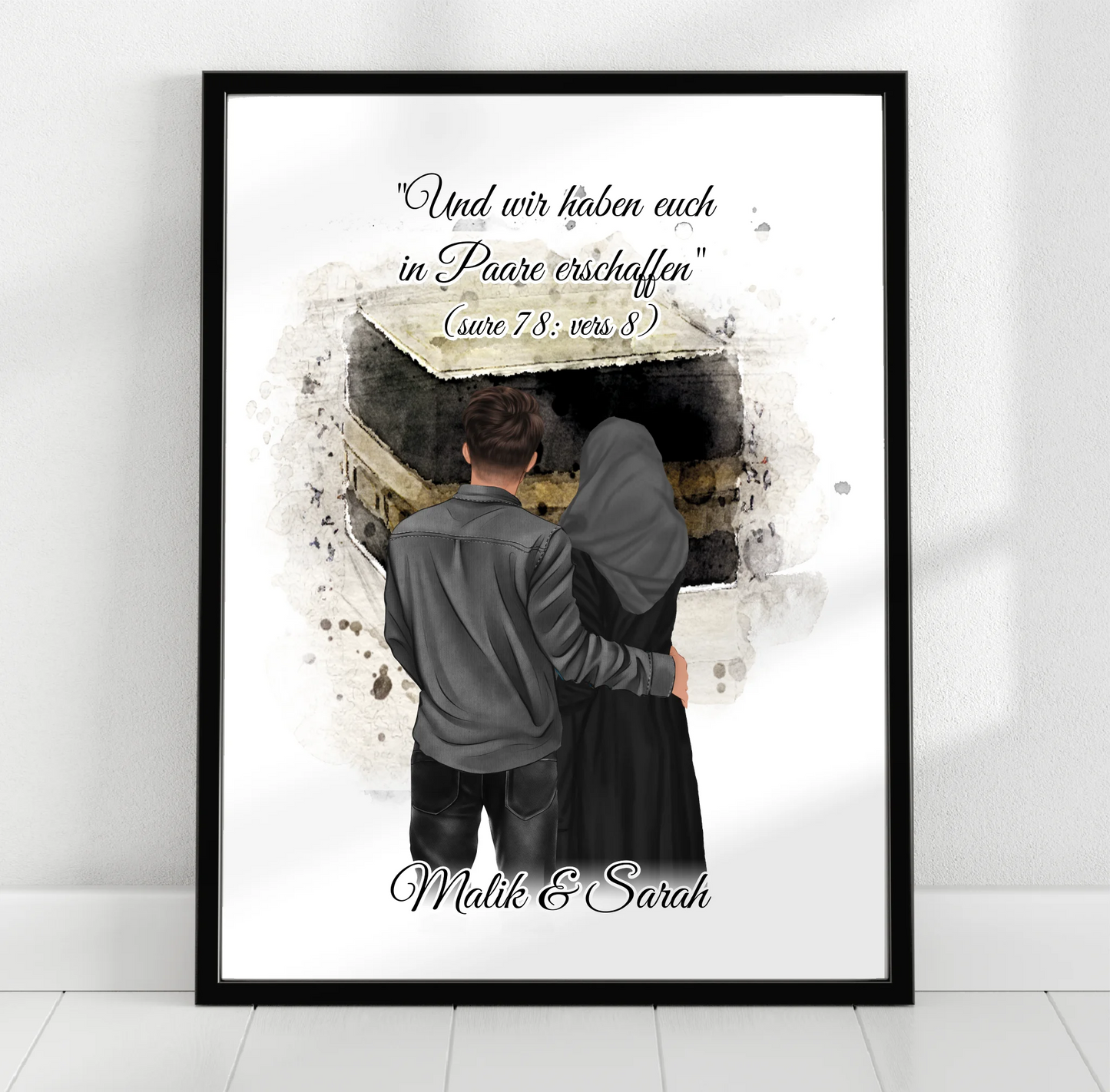 Muslim Paar Poster