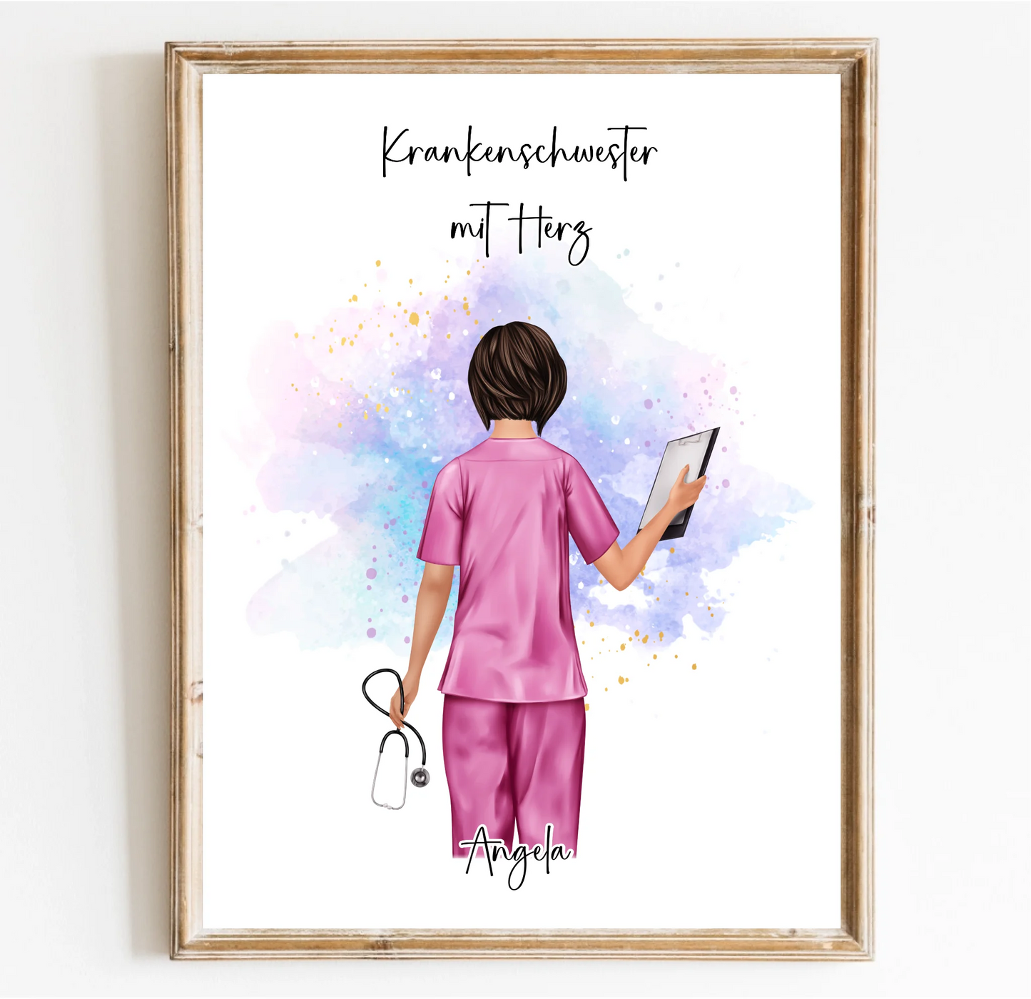 Krankenschwester Poster Personalisiert