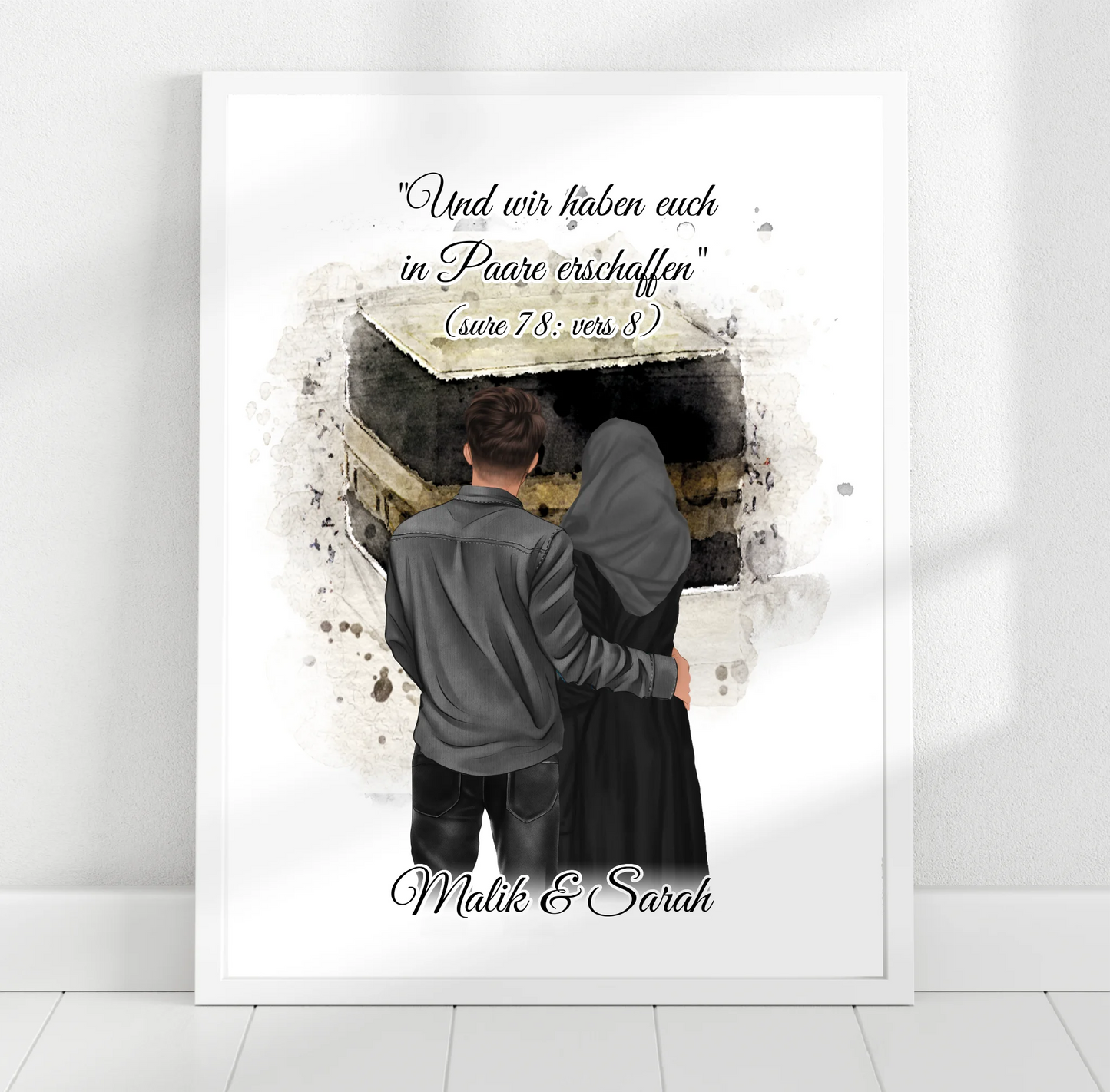 Muslim Paar Poster