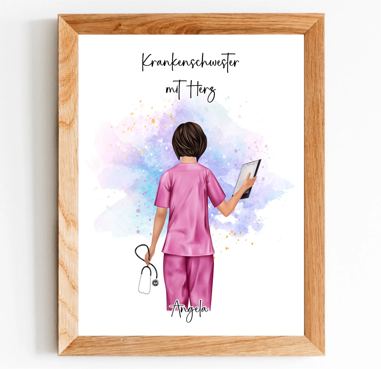 Krankenschwester Poster Personalisiert