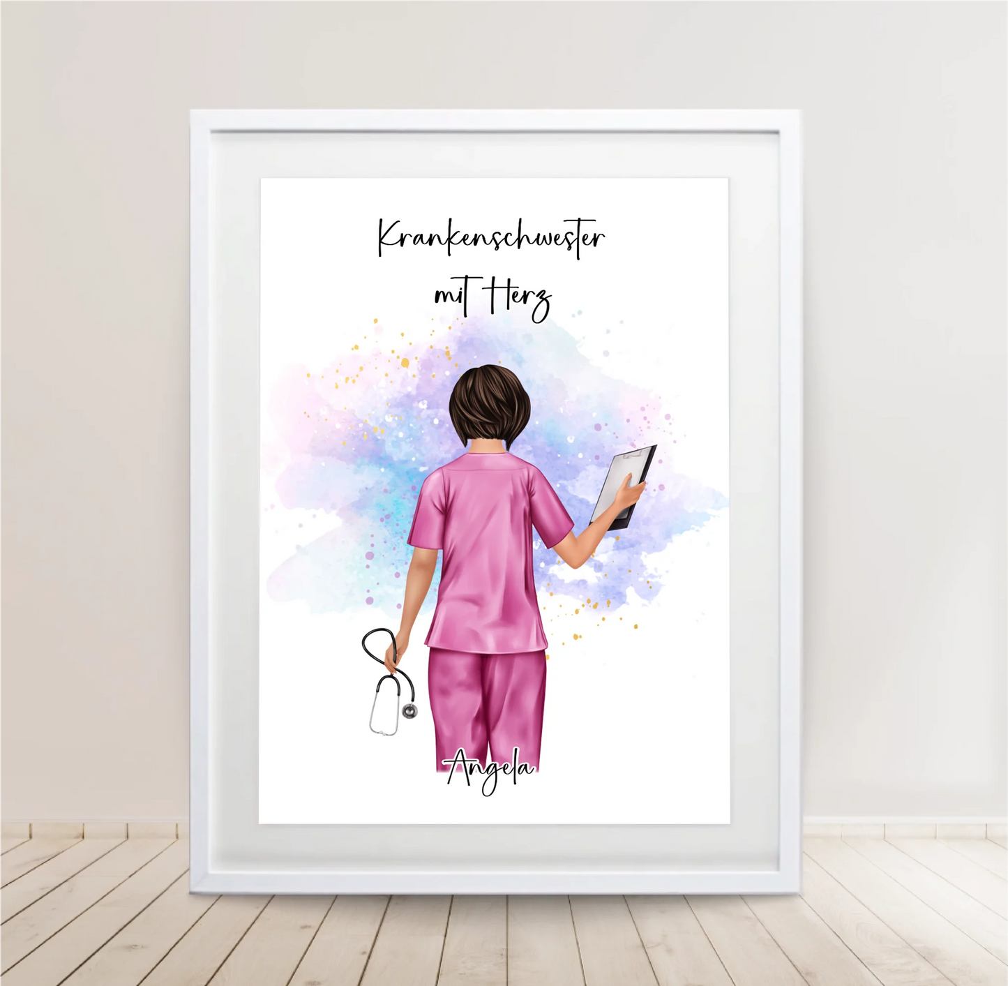 Krankenschwester Poster Personalisiert