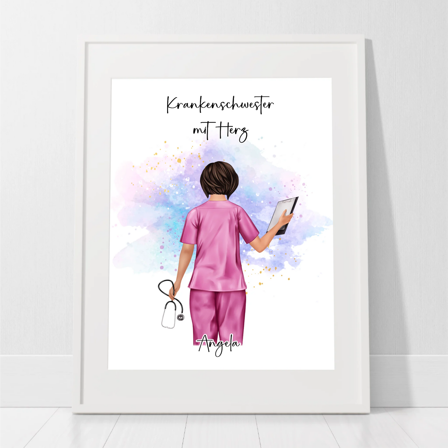 Krankenschwester Poster Personalisiert