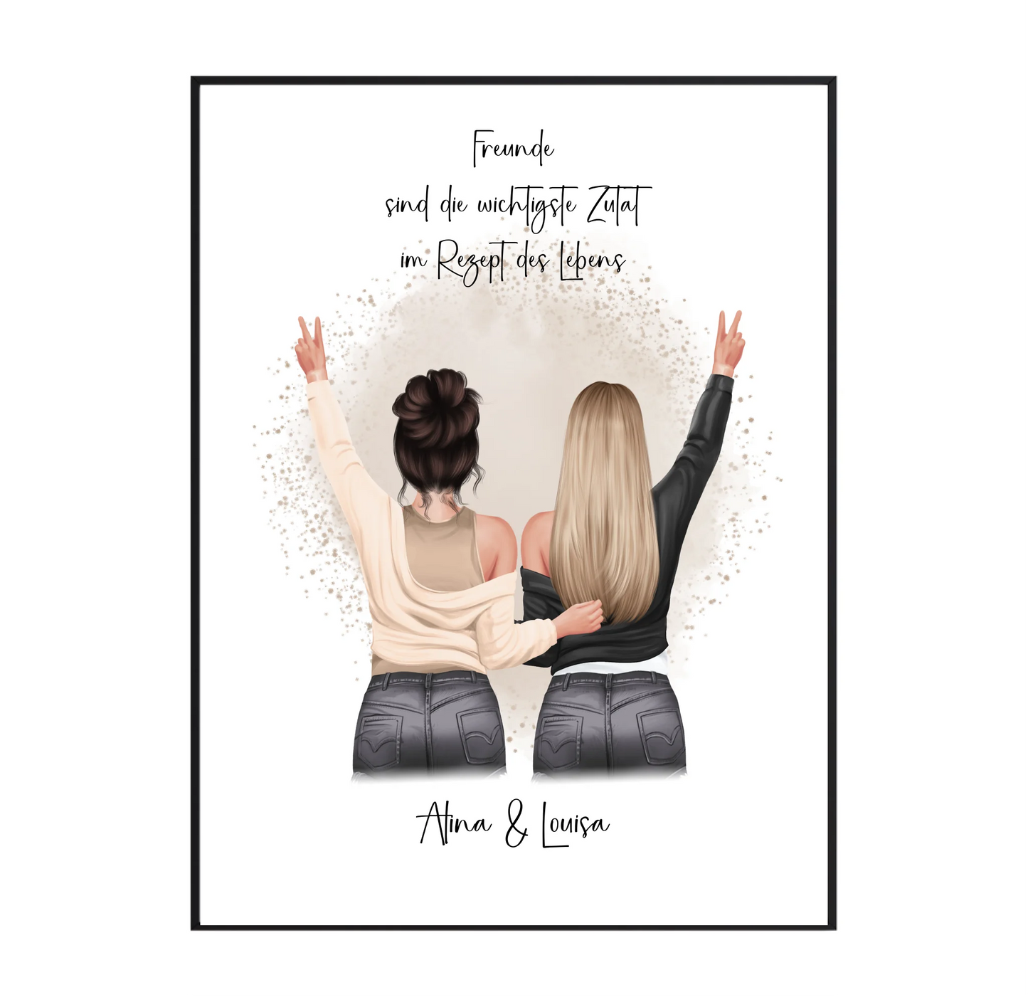 2-3 Freundinnen Poster
