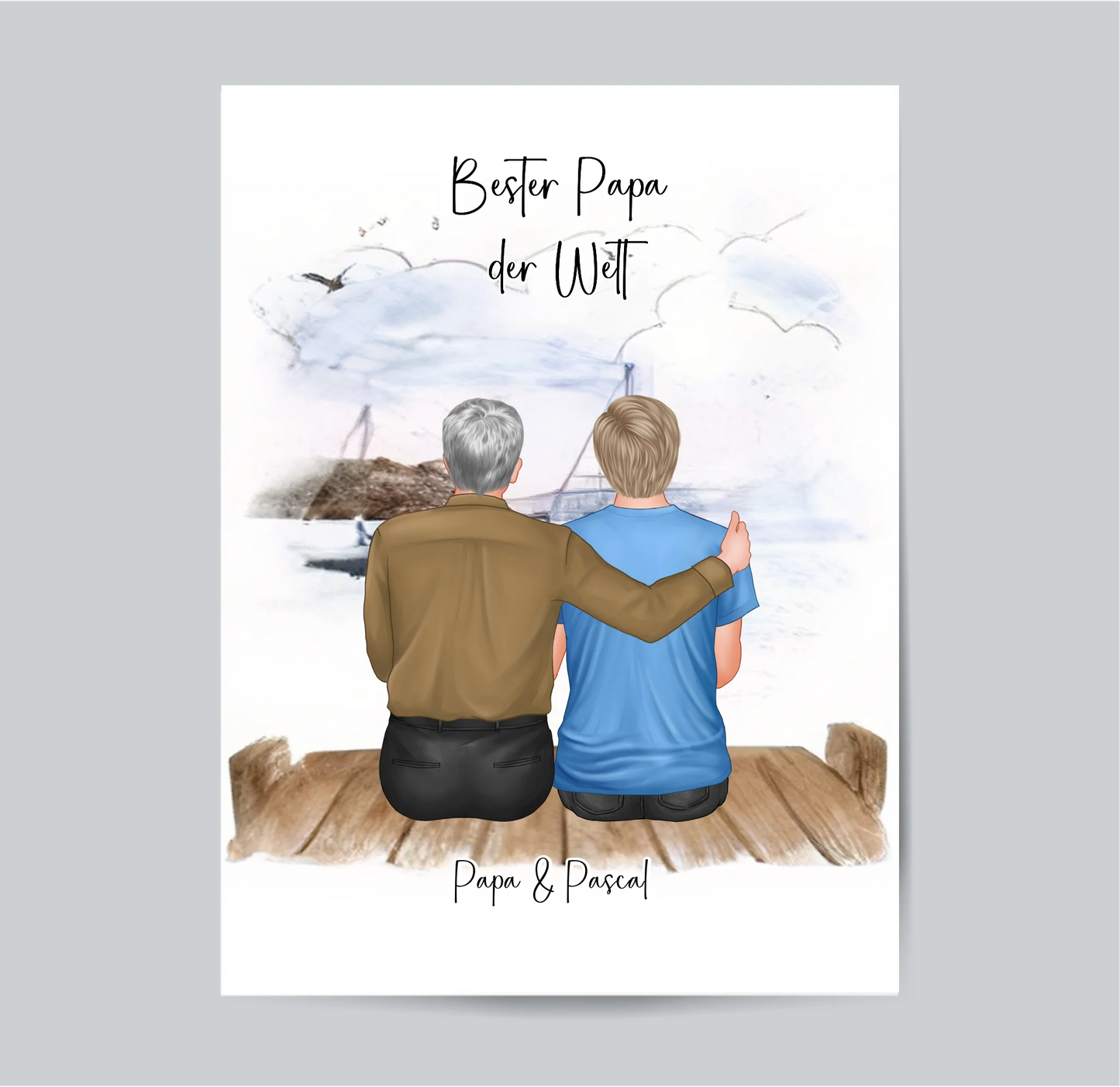 Papa & Sohn Poster
