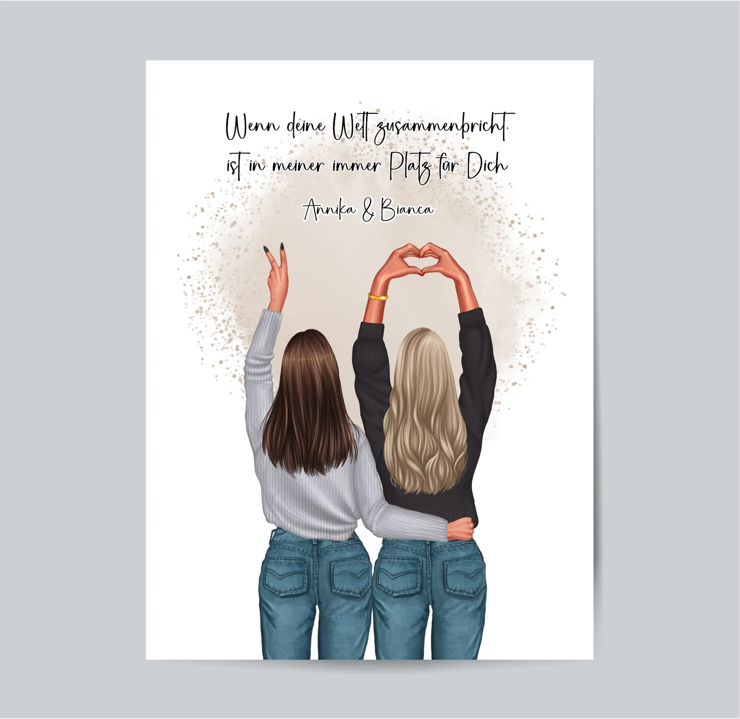 2-3 Freundinnen Poster