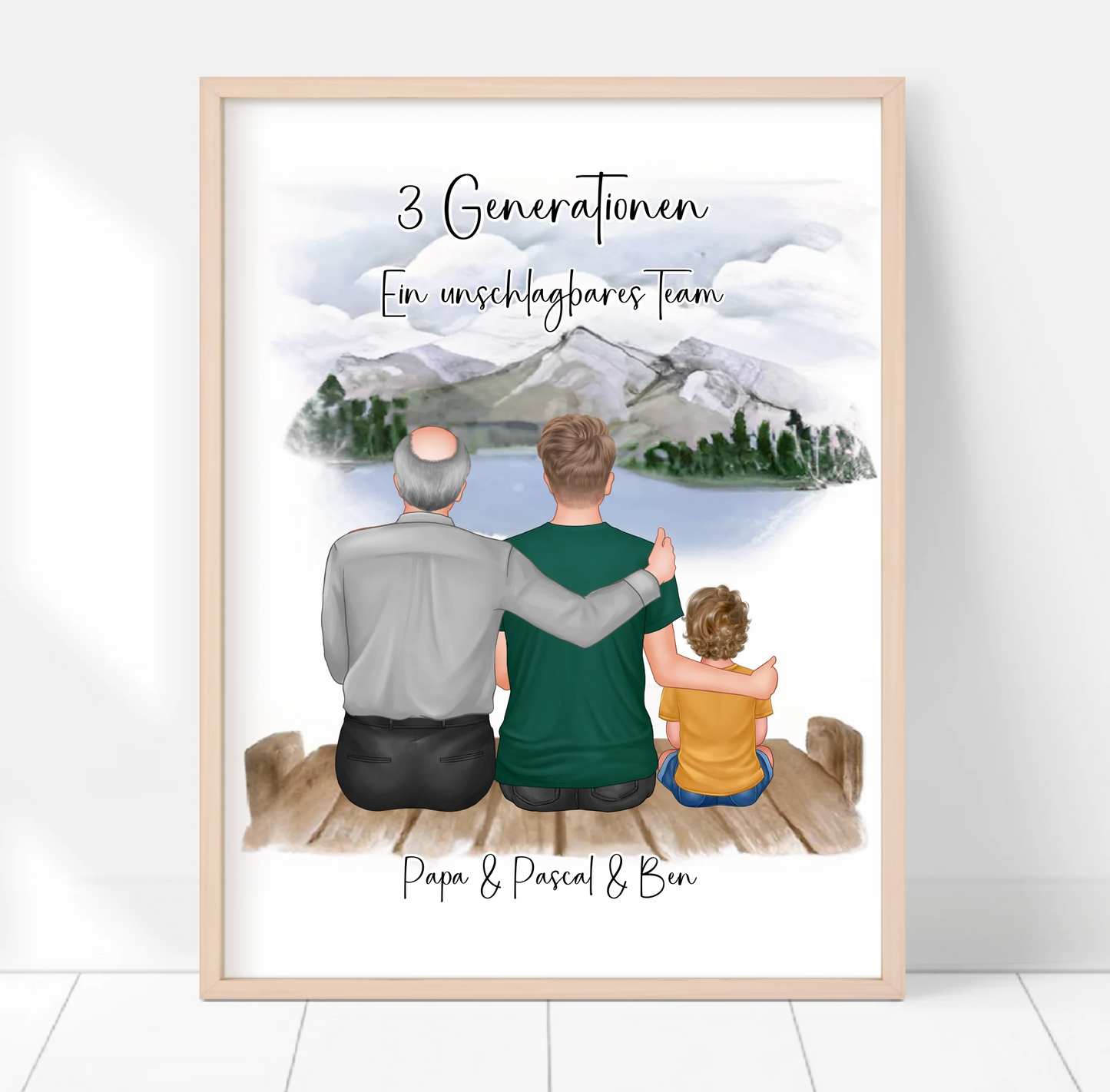 Opa, Sohn & Enkel Poster