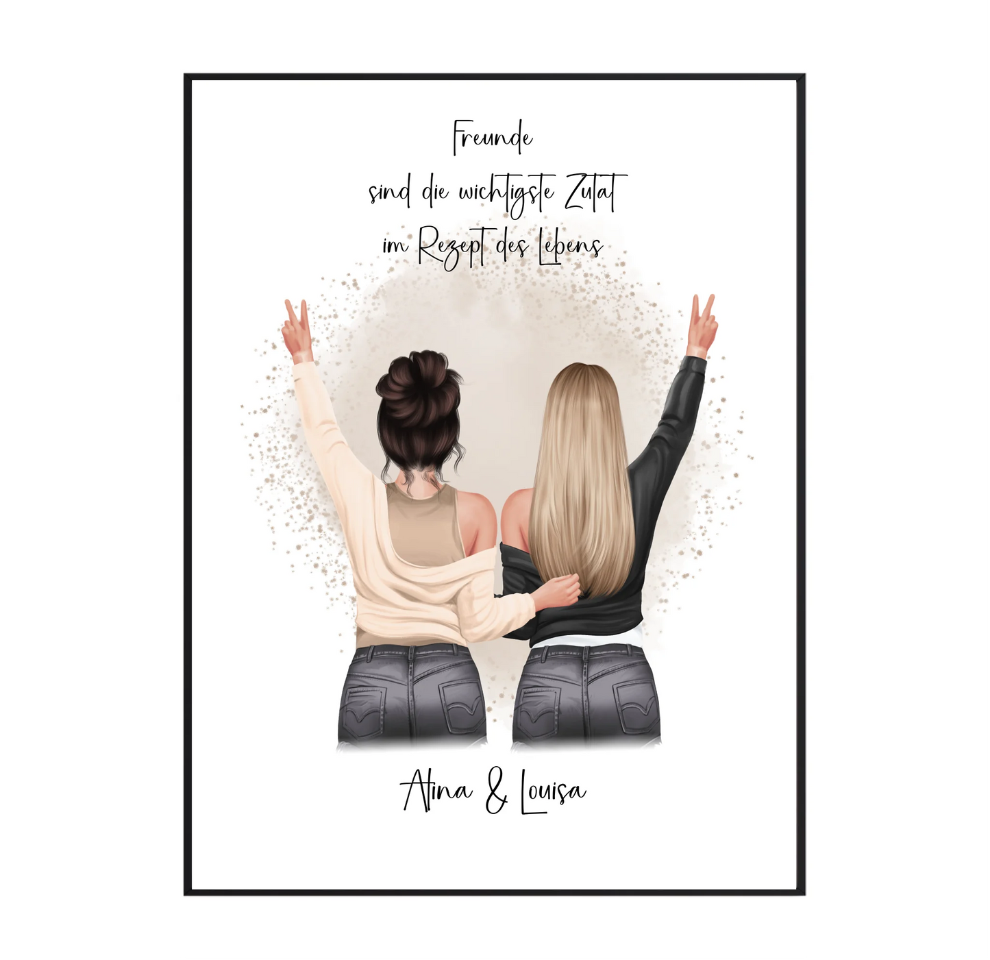 2-3 Freundinnen Poster