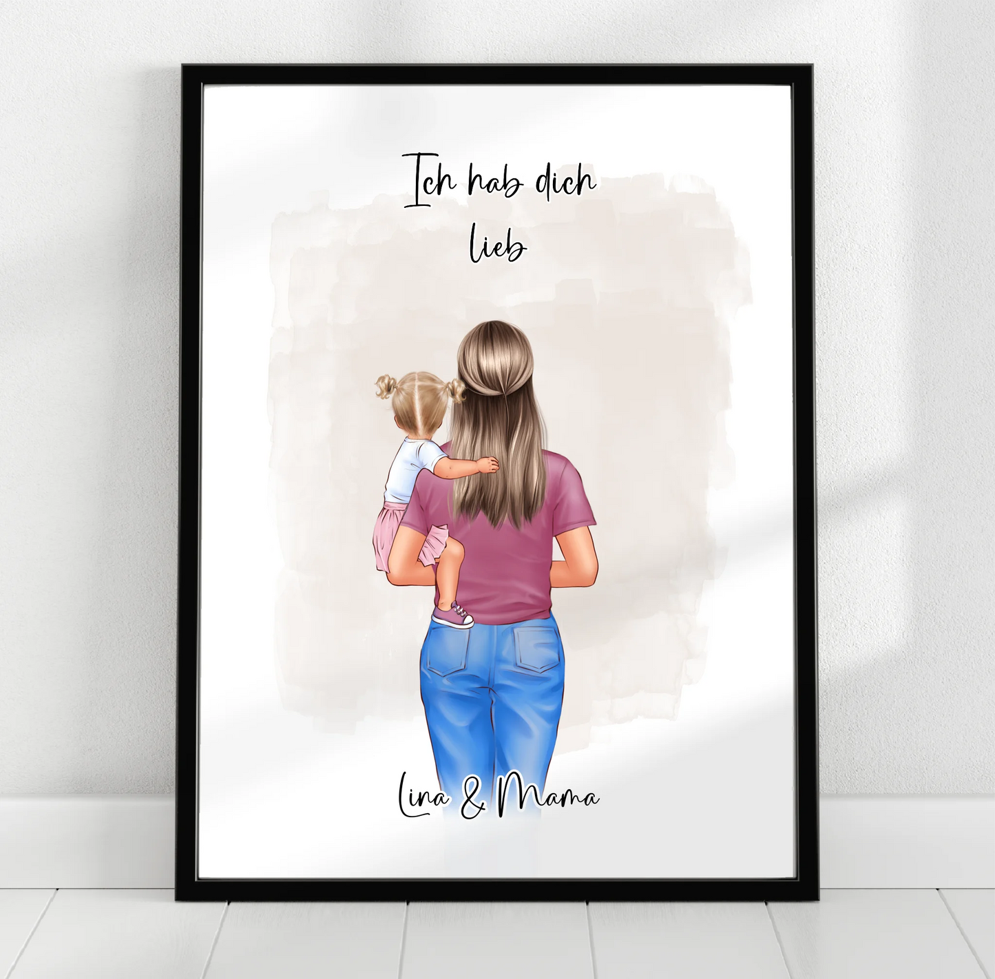 Mama & 1-2 Kinder Poster