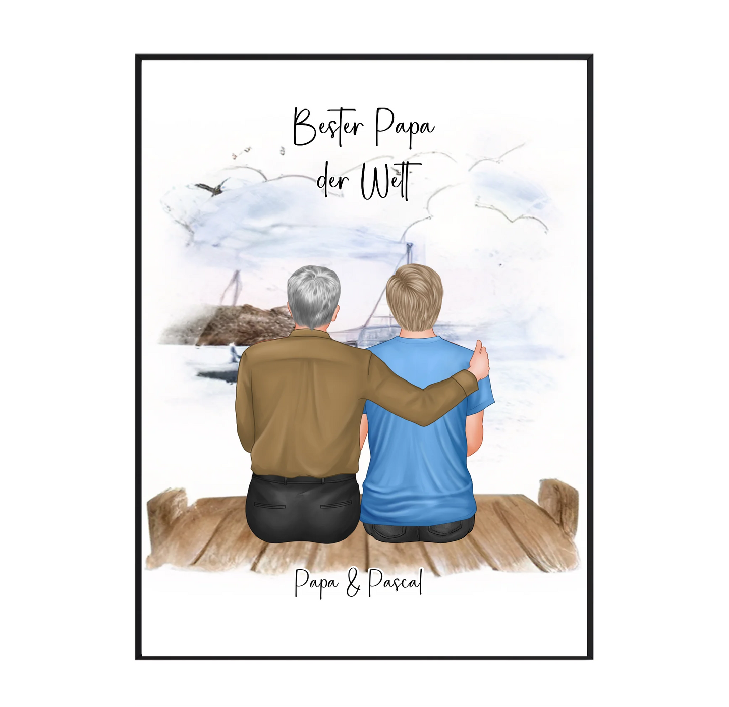 Papa & Sohn Poster