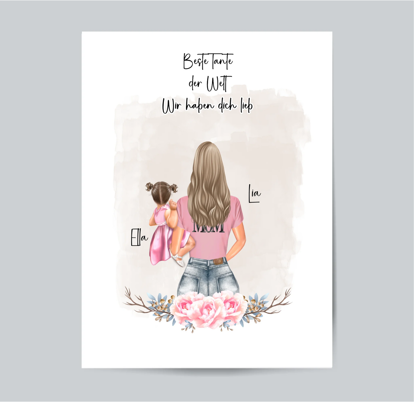 Mama & Kinder Poster