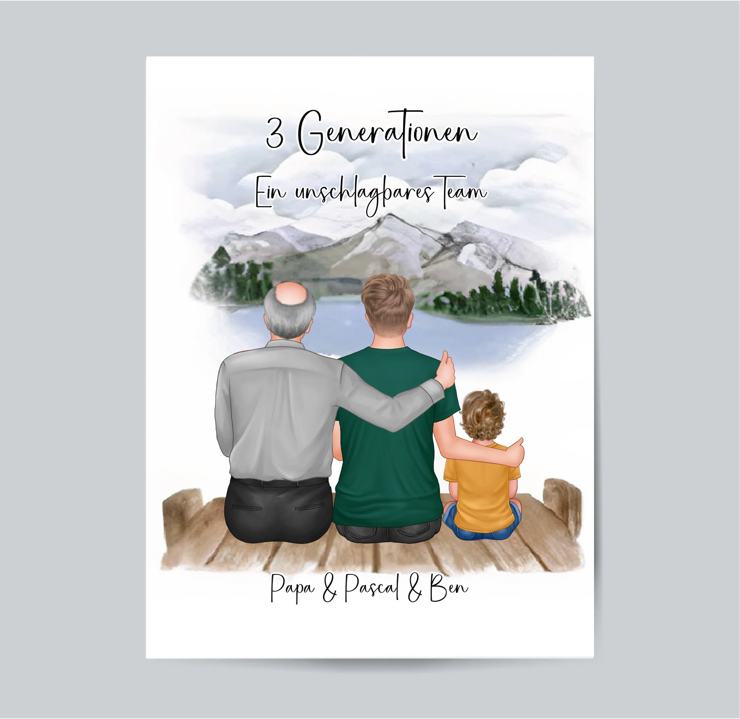 Opa, Sohn & Enkel Poster