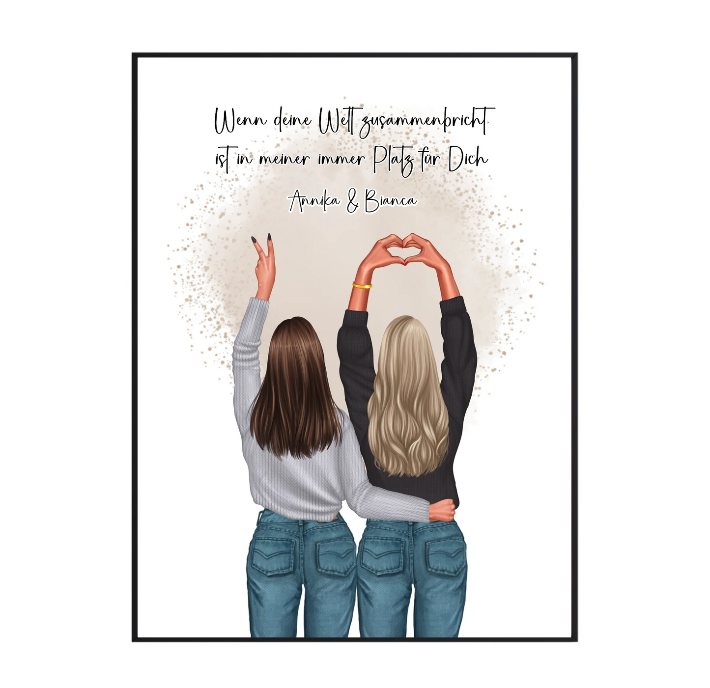2-3 Freundinnen Poster