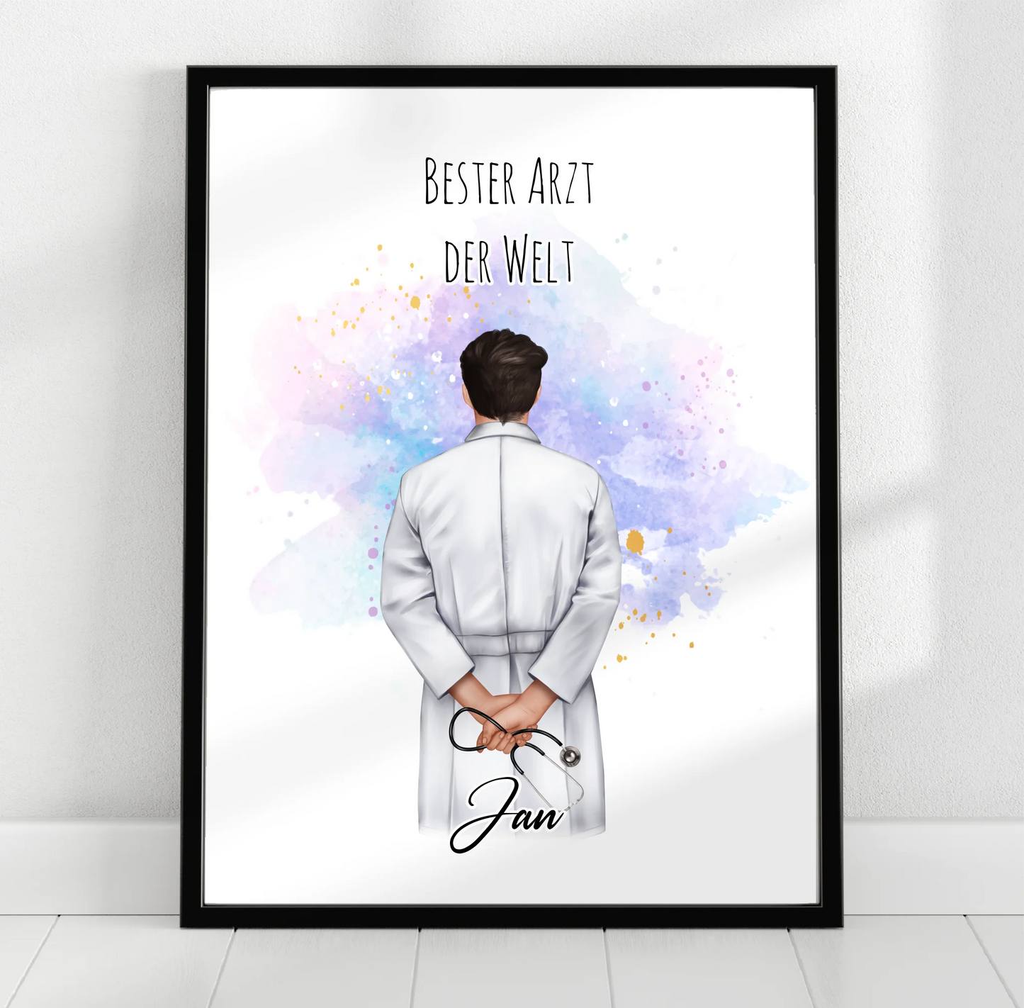 Arzt Geschenkidee Poster