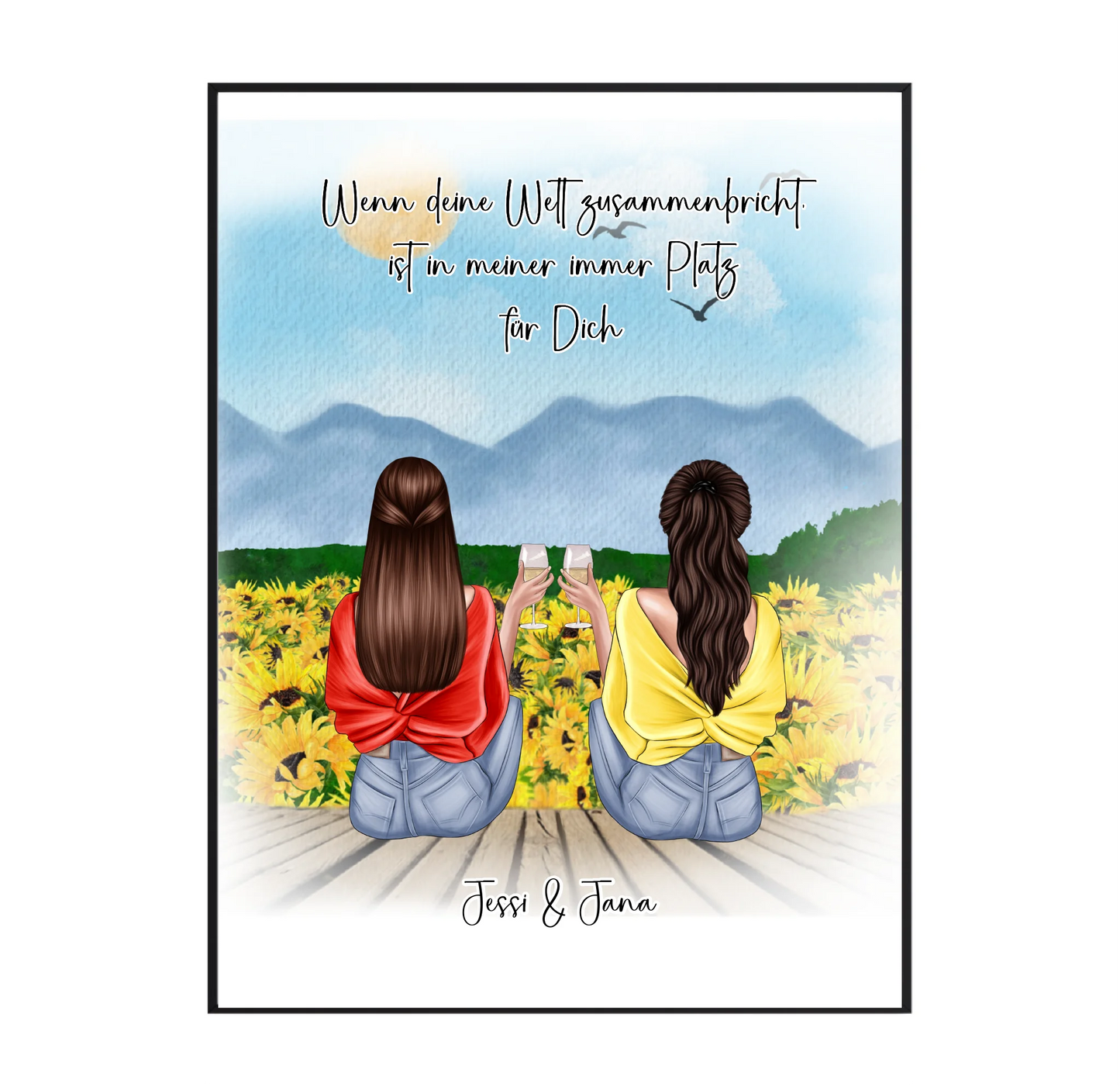 2-3 Freundinnen Poster