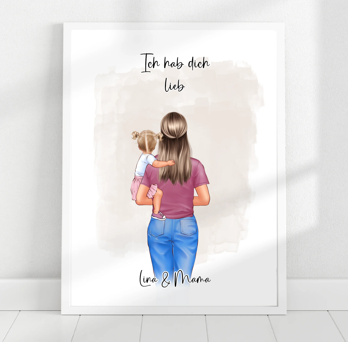 Mama & 1-2 Kinder Poster
