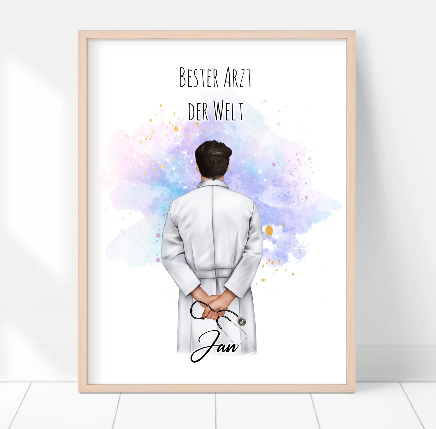 Arzt Geschenkidee Poster