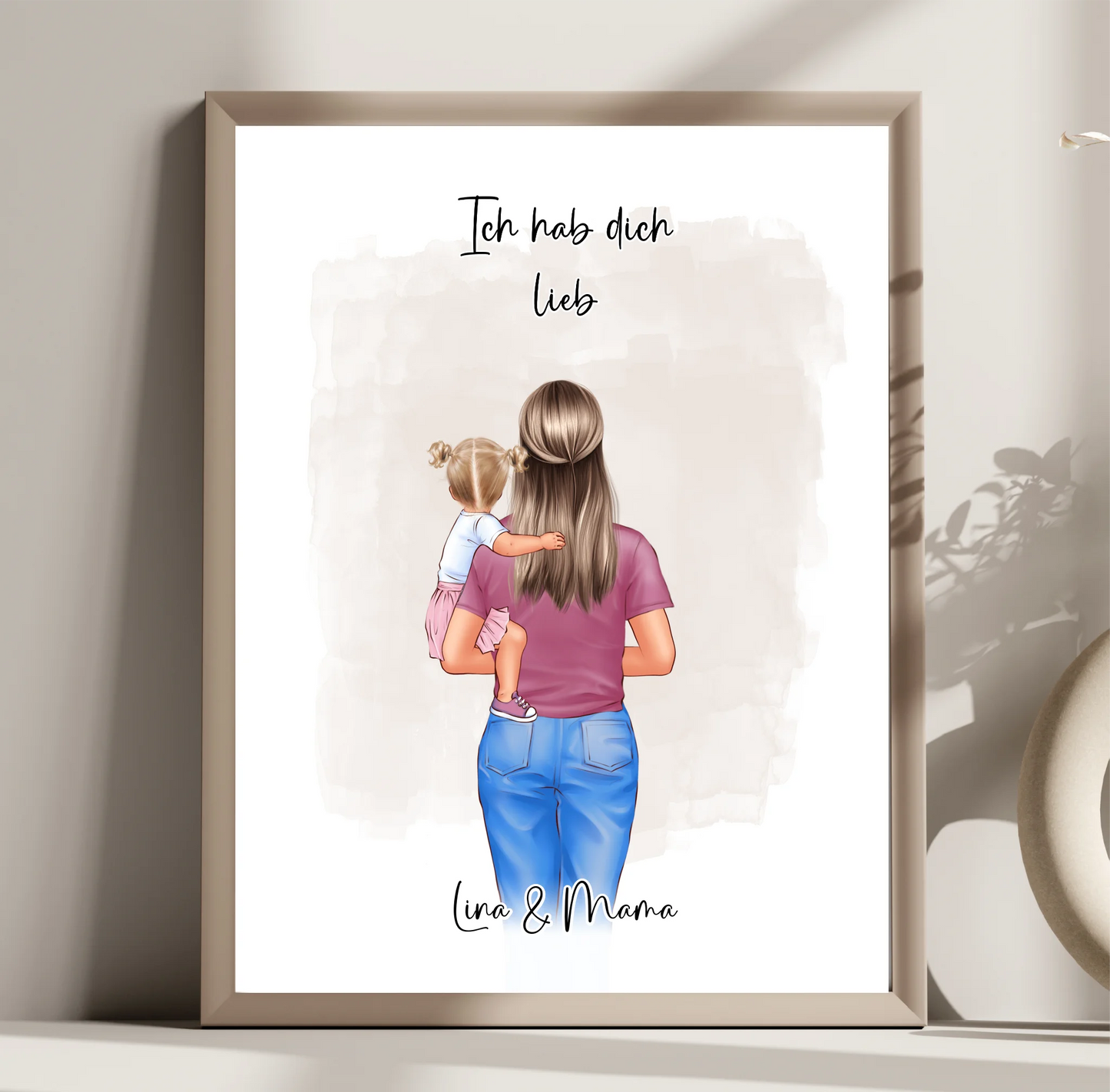 Mama & 1-2 Kinder Poster