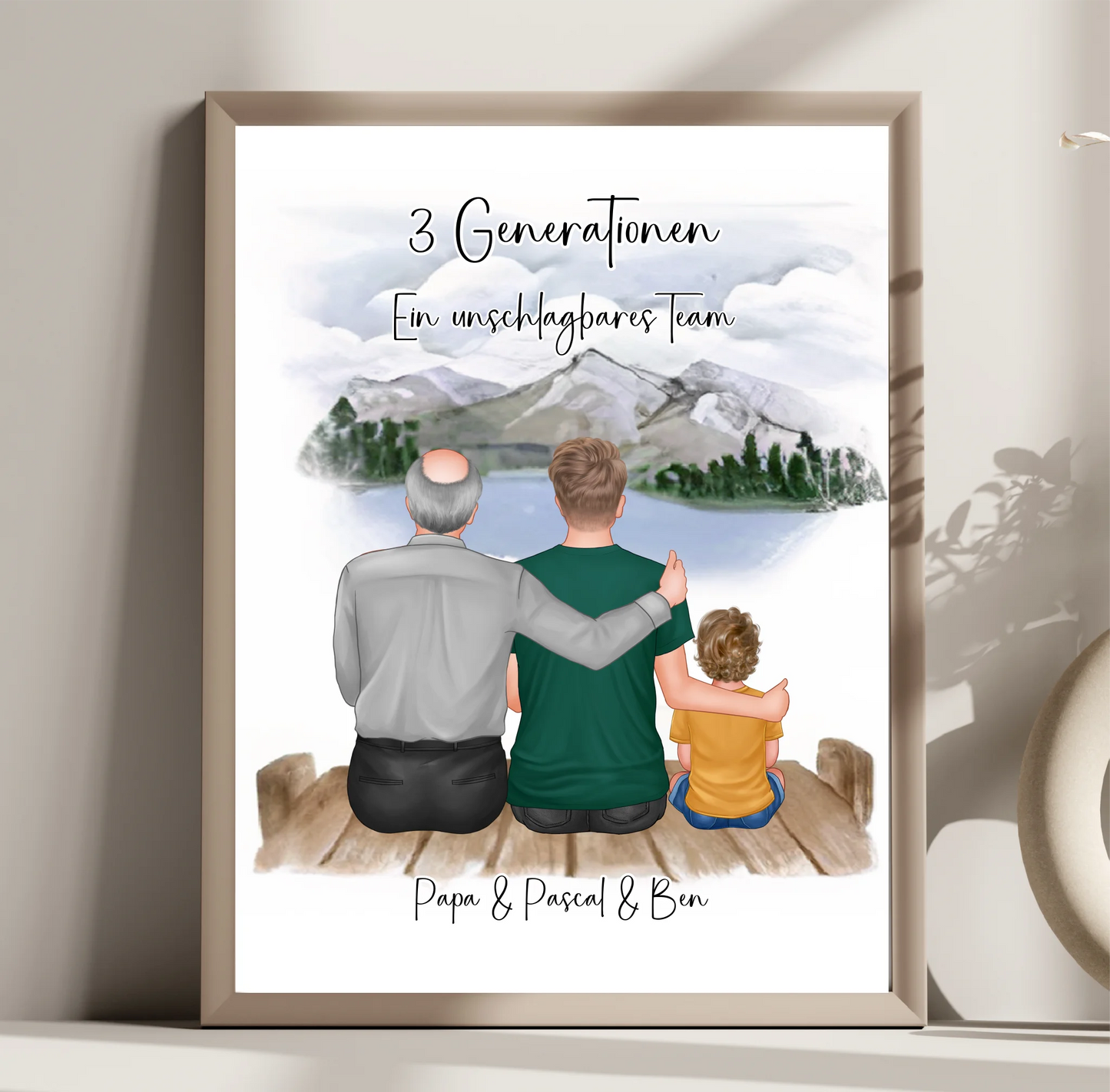 Opa, Sohn & Enkel Poster