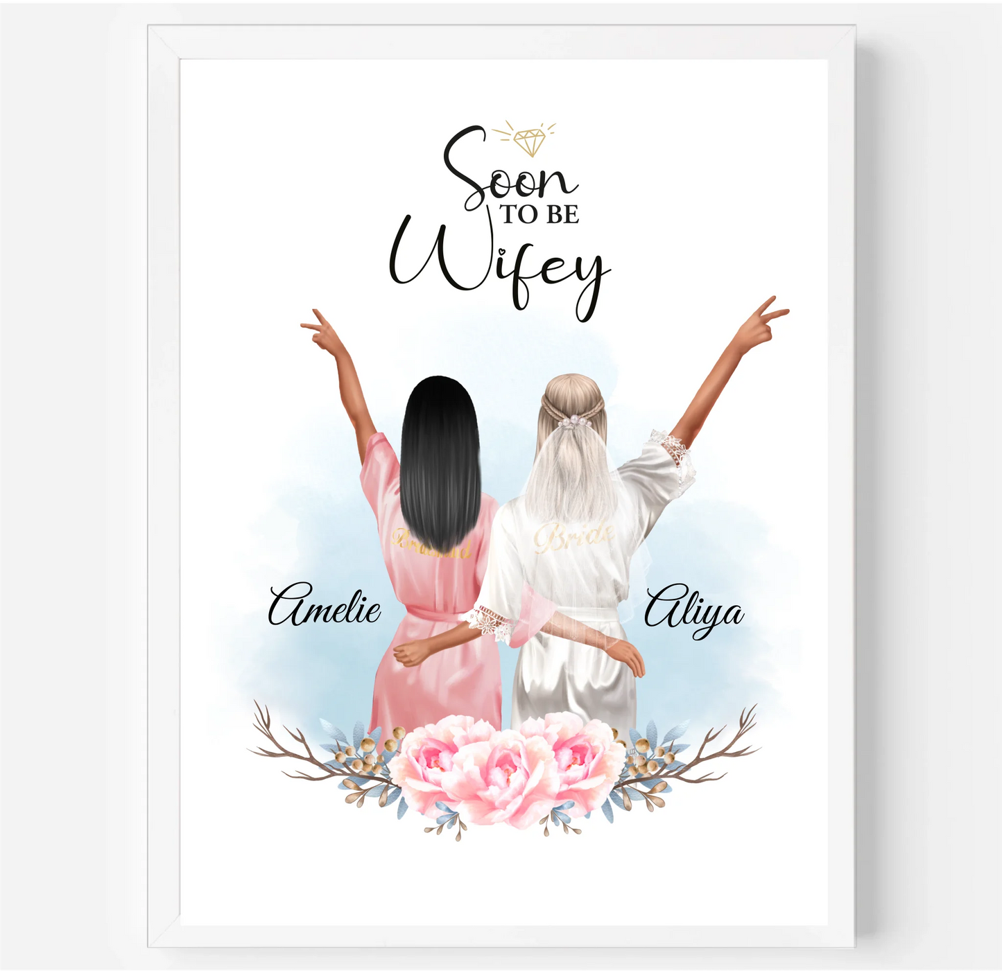 Braut & Freundin Poster