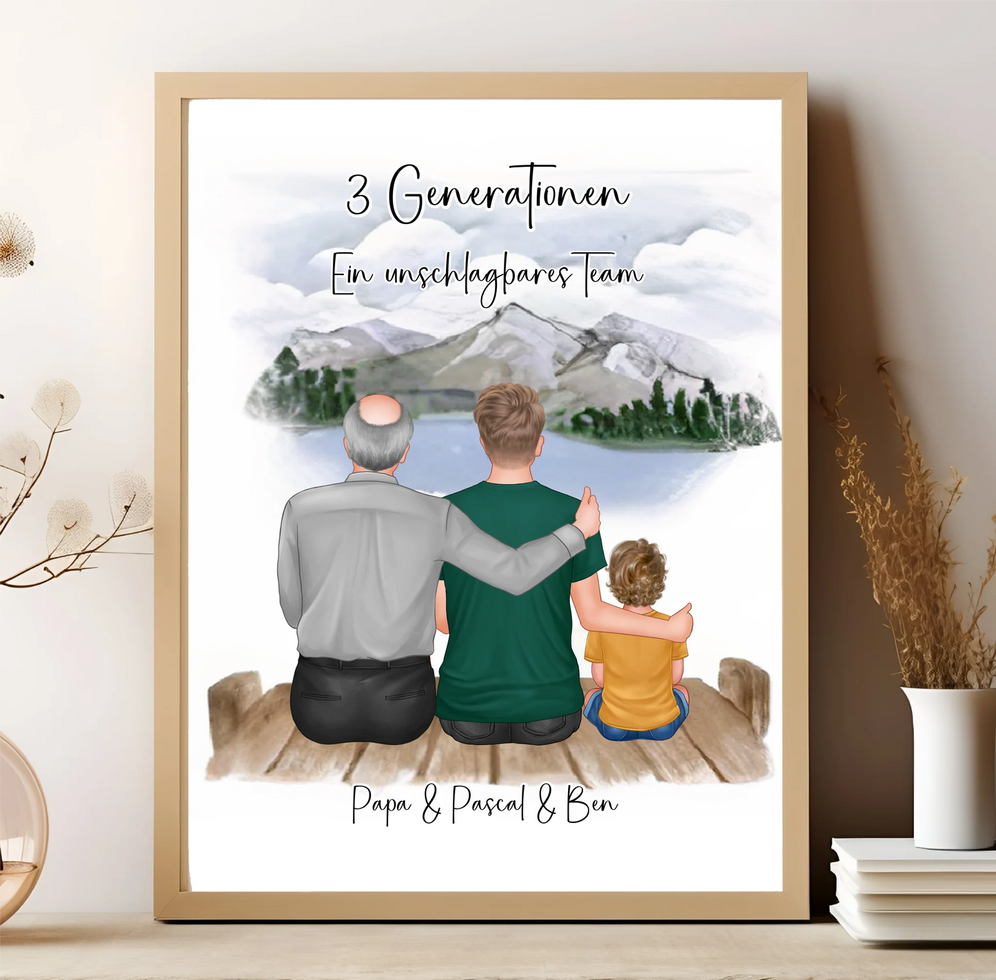 Opa, Sohn & Enkel Poster