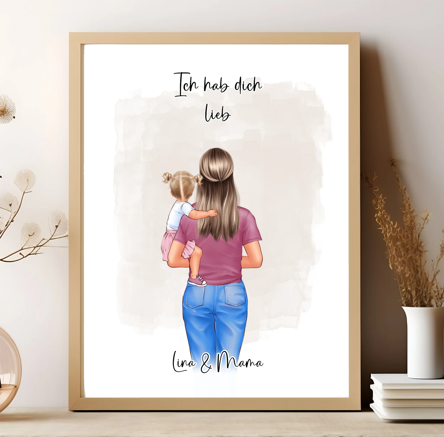 Mama & 1-2 Kinder Poster