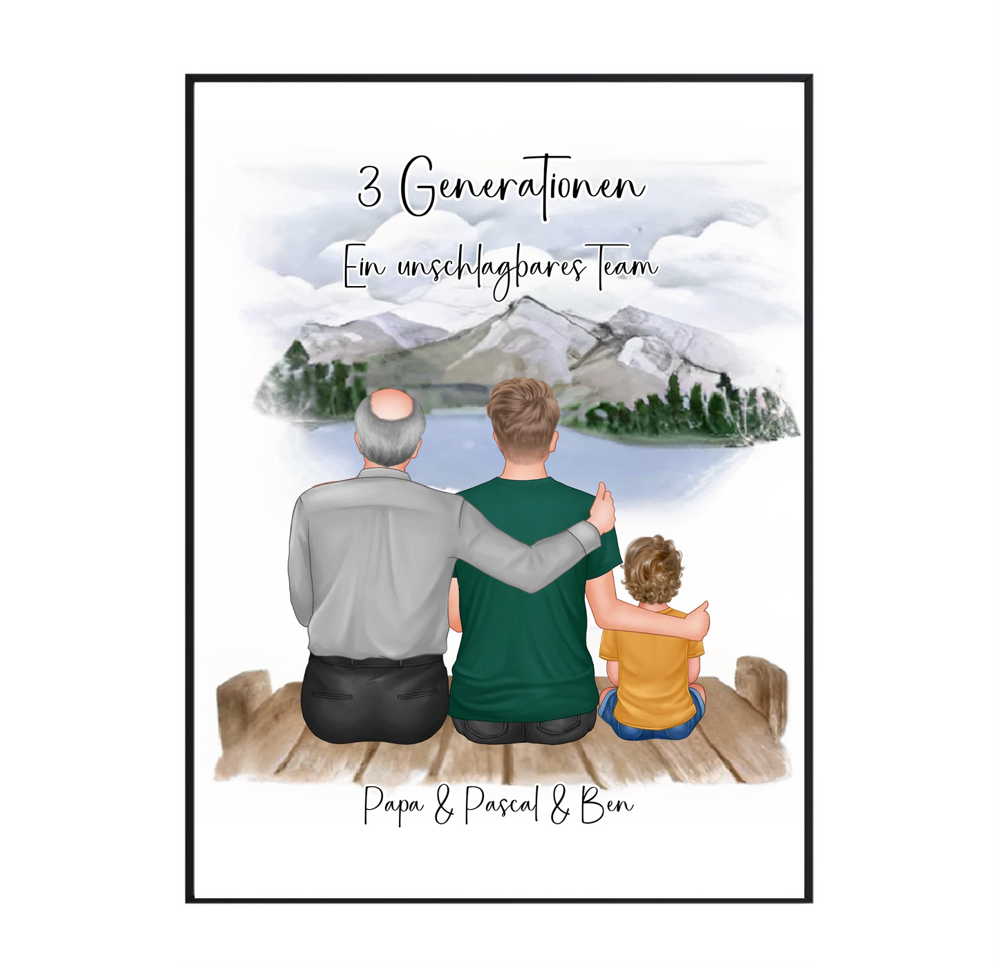 Opa, Sohn & Enkel Poster