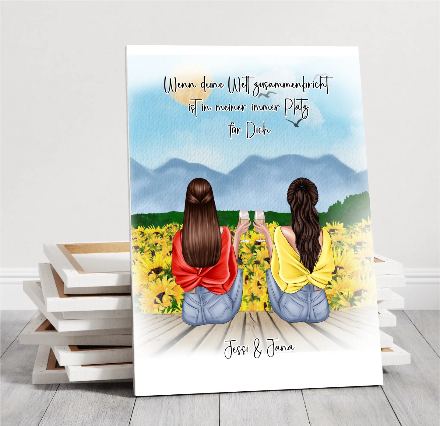2-3 Freundinnen Poster