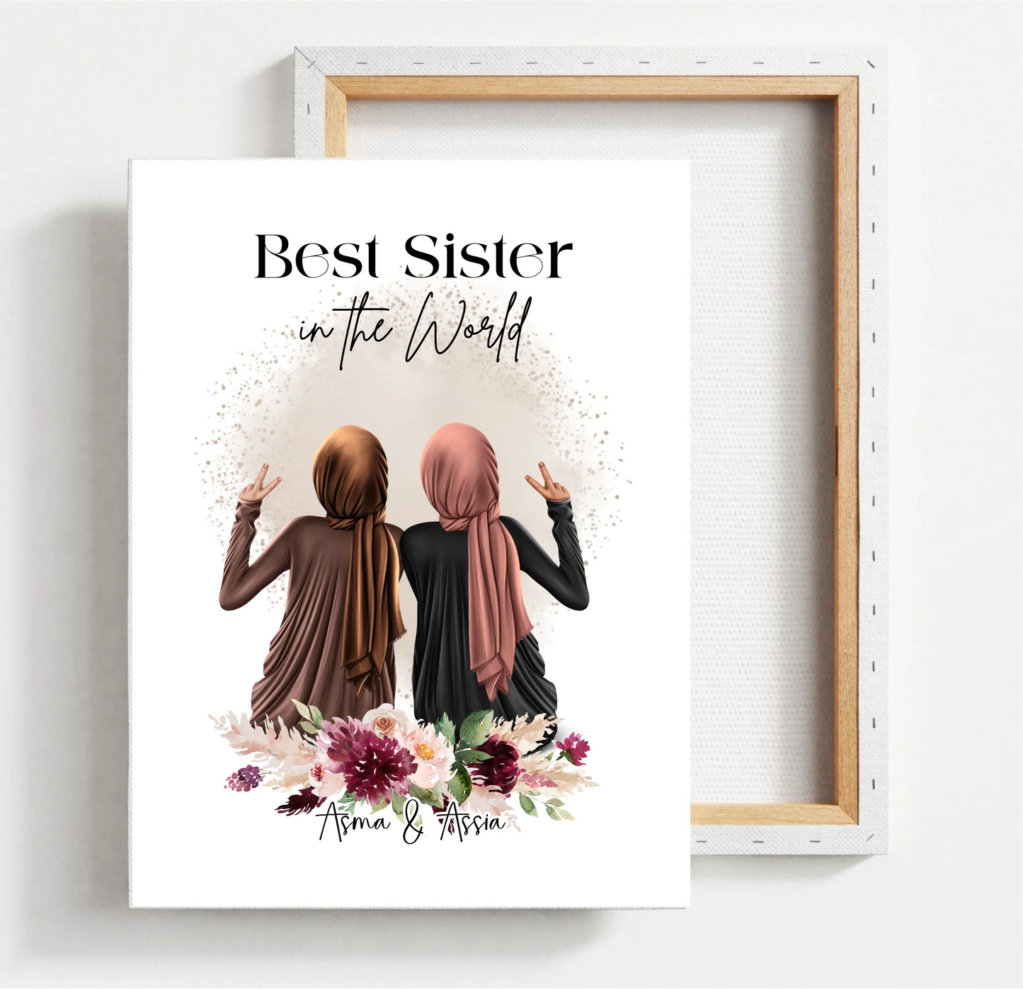 2-4 Muslim Freundinnen Poster