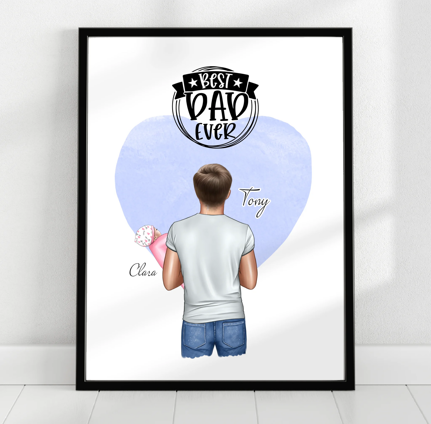 Papa & Baby Poster