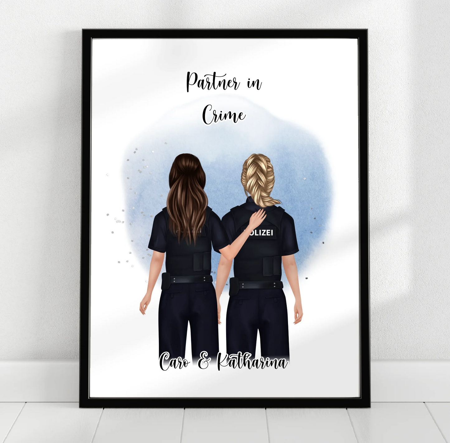 2-4 Polizistinnen Poster