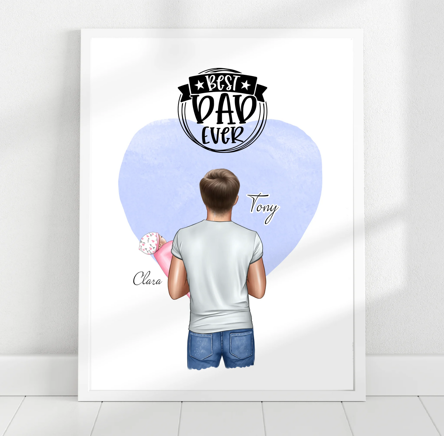 Papa & Baby Poster