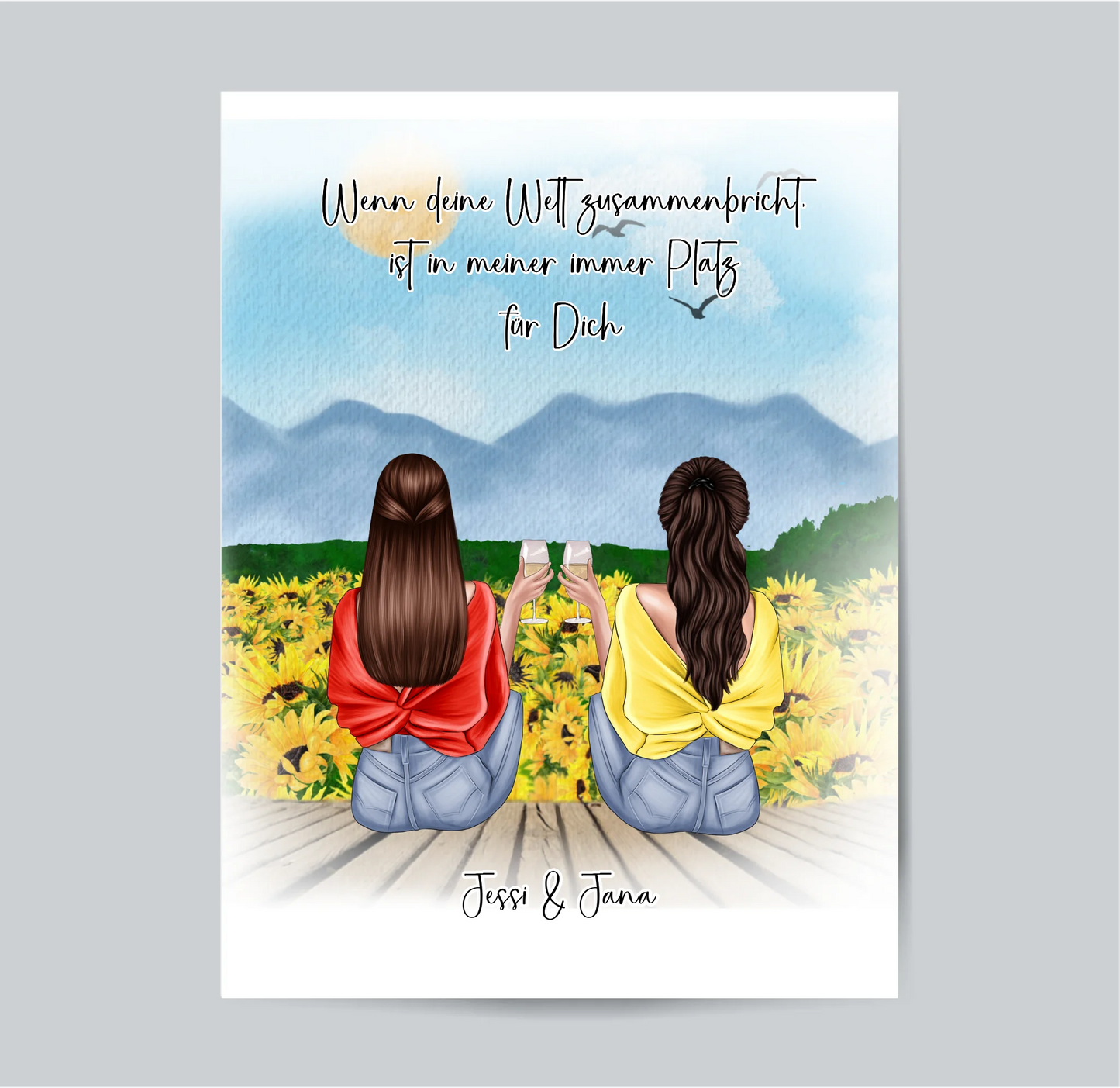2-3 Freundinnen Poster