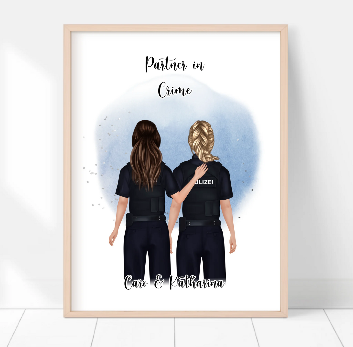 2-4 Polizistinnen Poster